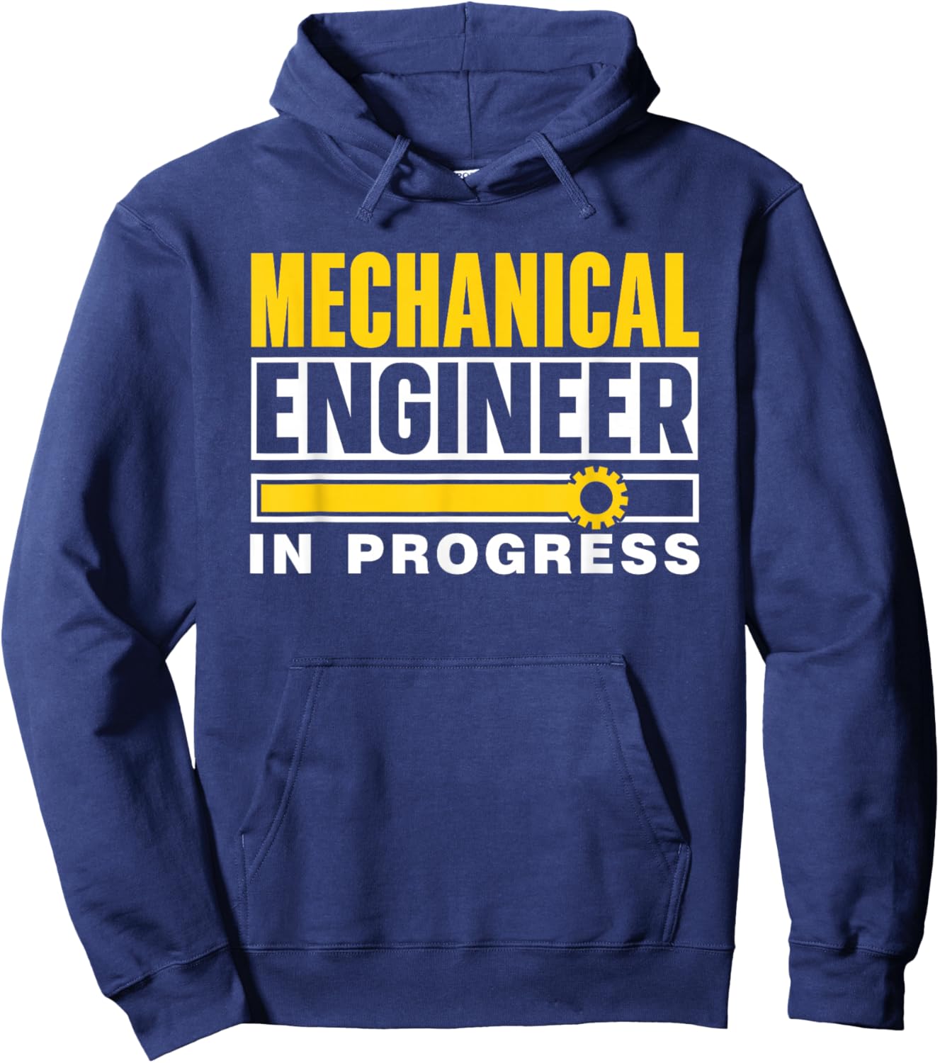 Mechanical Engineer In Progress Student Mechanical Engineer Hoodie - Hoodie | Navy