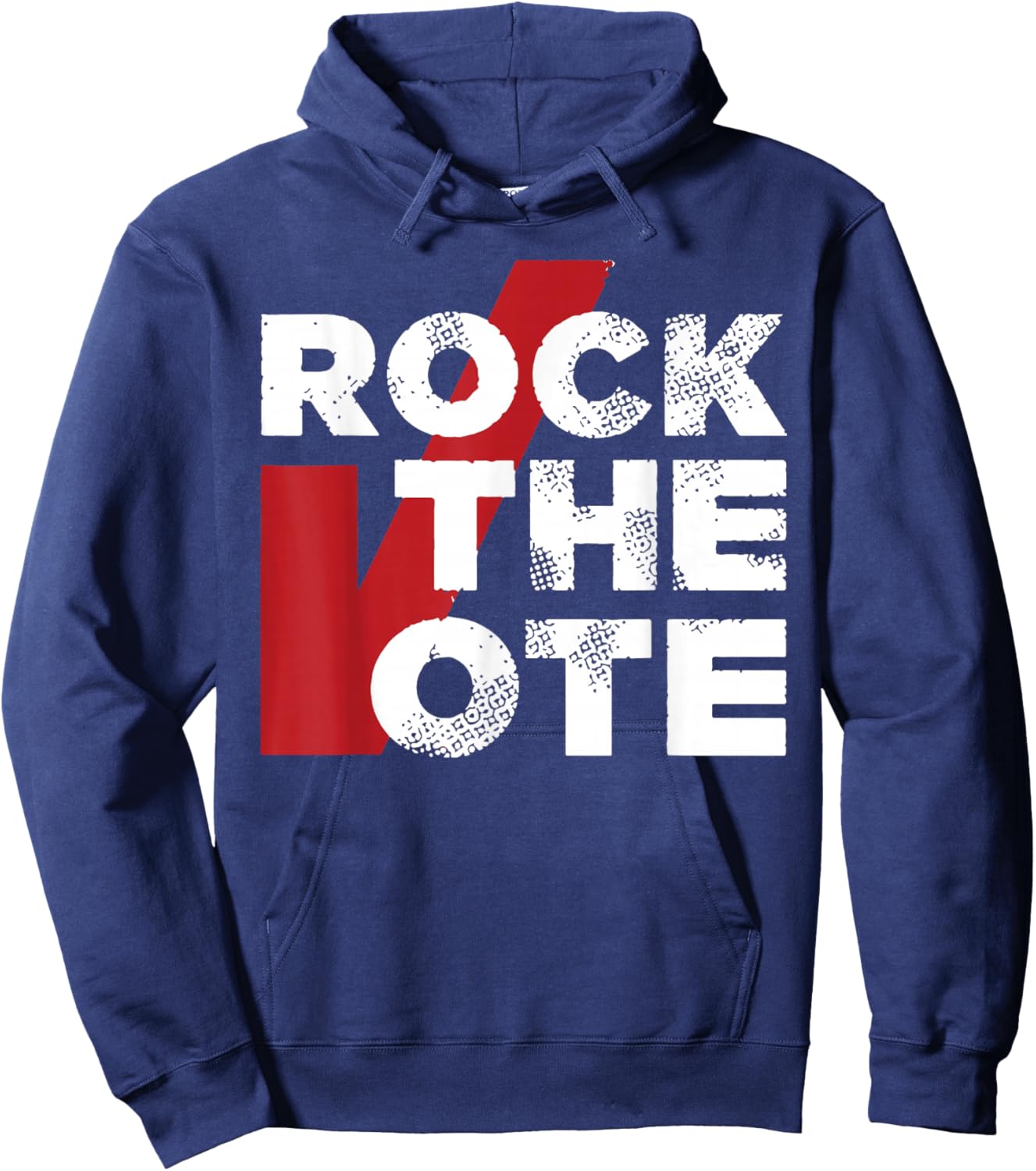 Rock The Vote Hoodie - Hoodie | Navy