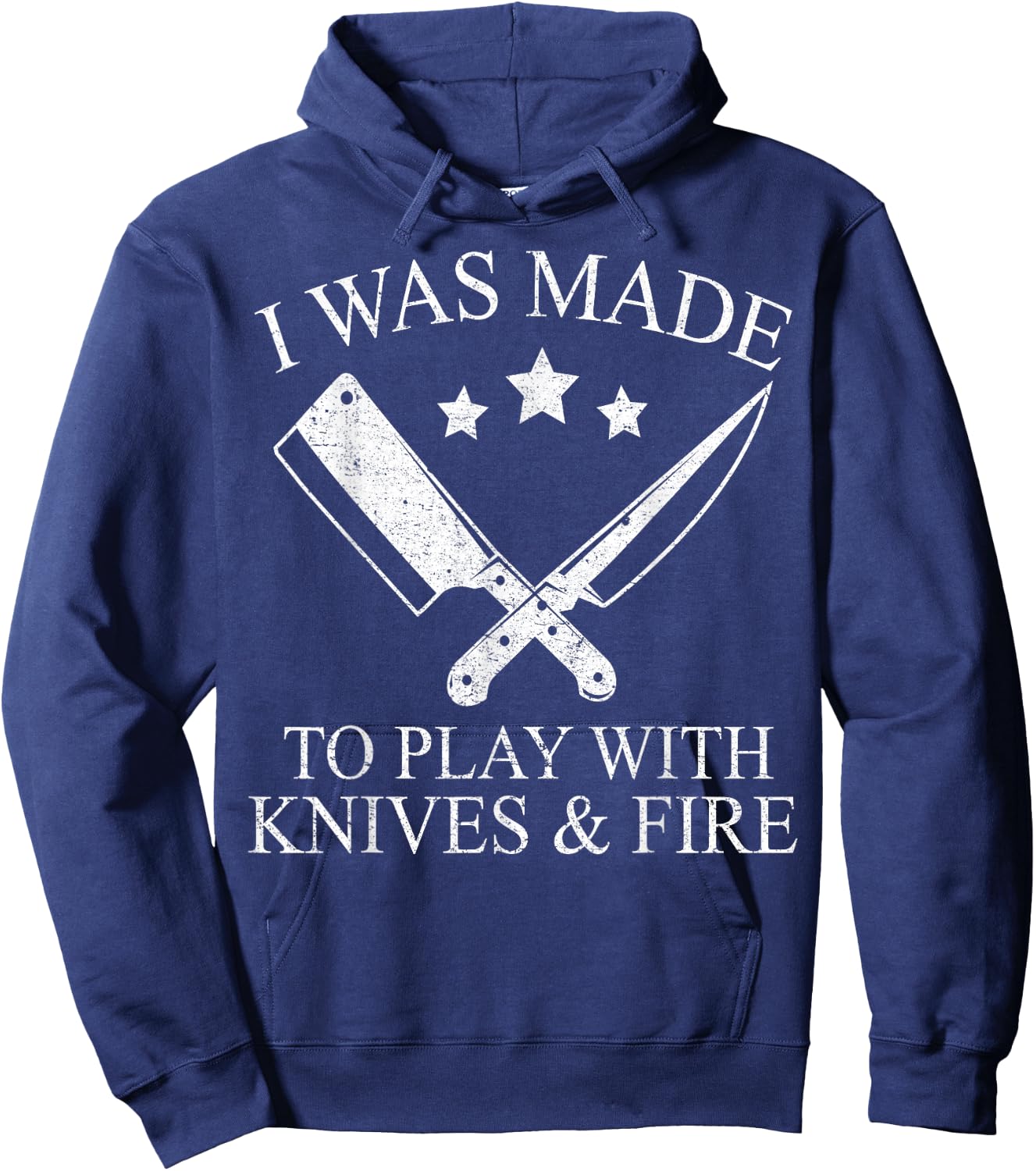 Funny Cooking Lover Dress Culinary Chef Humor Quote Hoodie - Hoodie | Navy