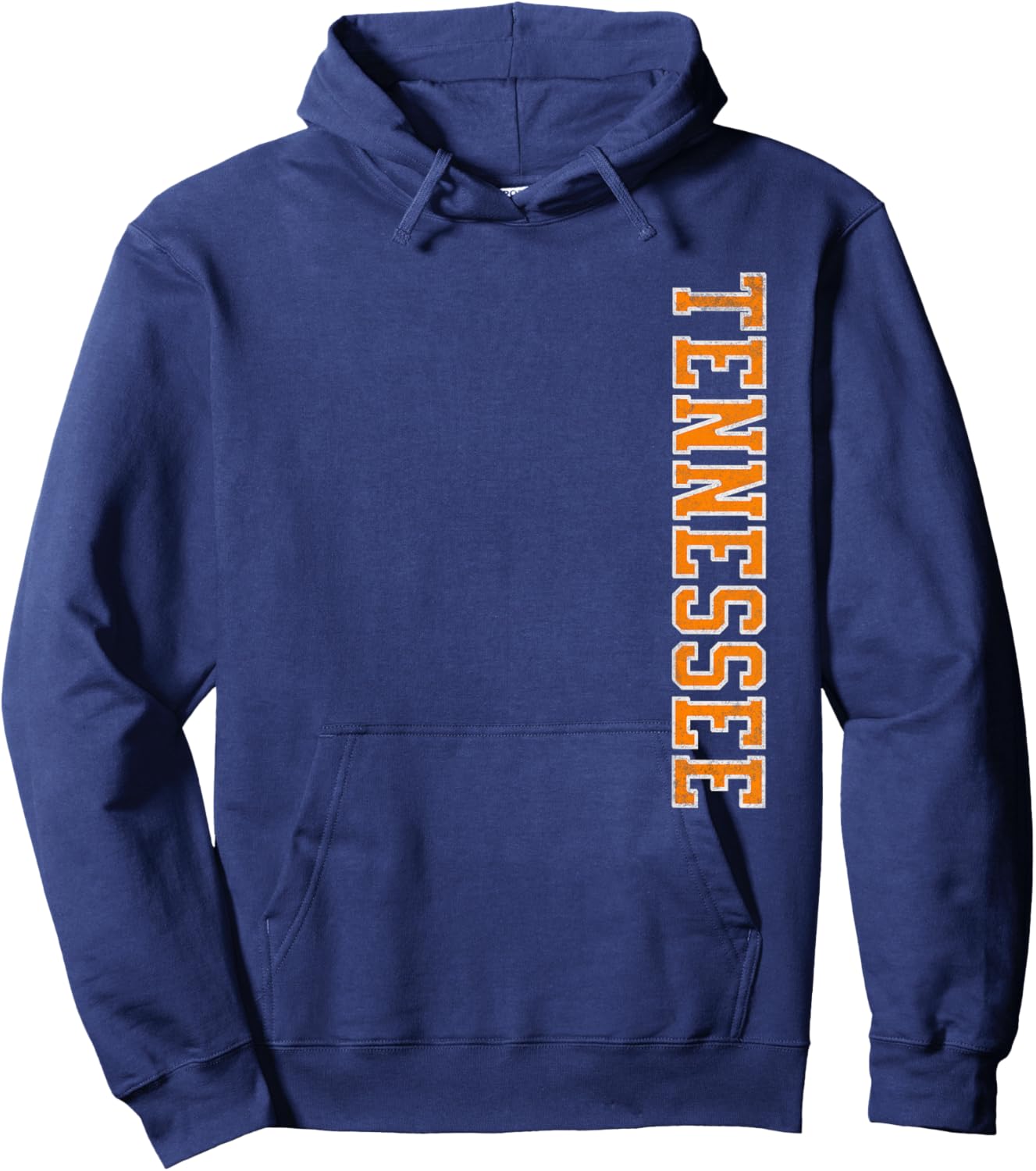 Retro Tennessee TN Orange Vintage Design Classic Hoodie - Hoodie | Navy