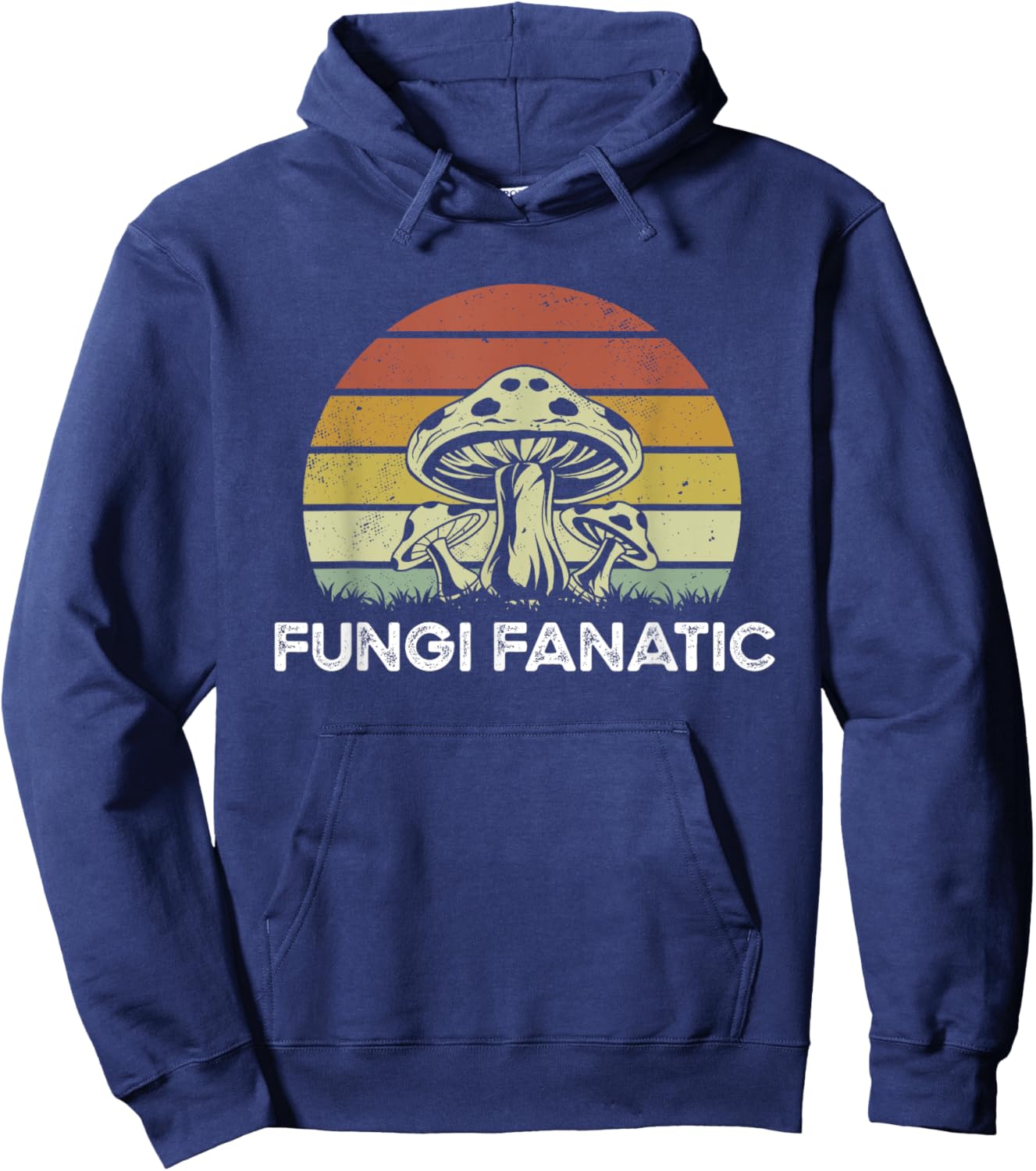 Funny Foraging Morels Fungi Mushroom Picker Mushroom Hunter Hoodie - Hoodie | Navy