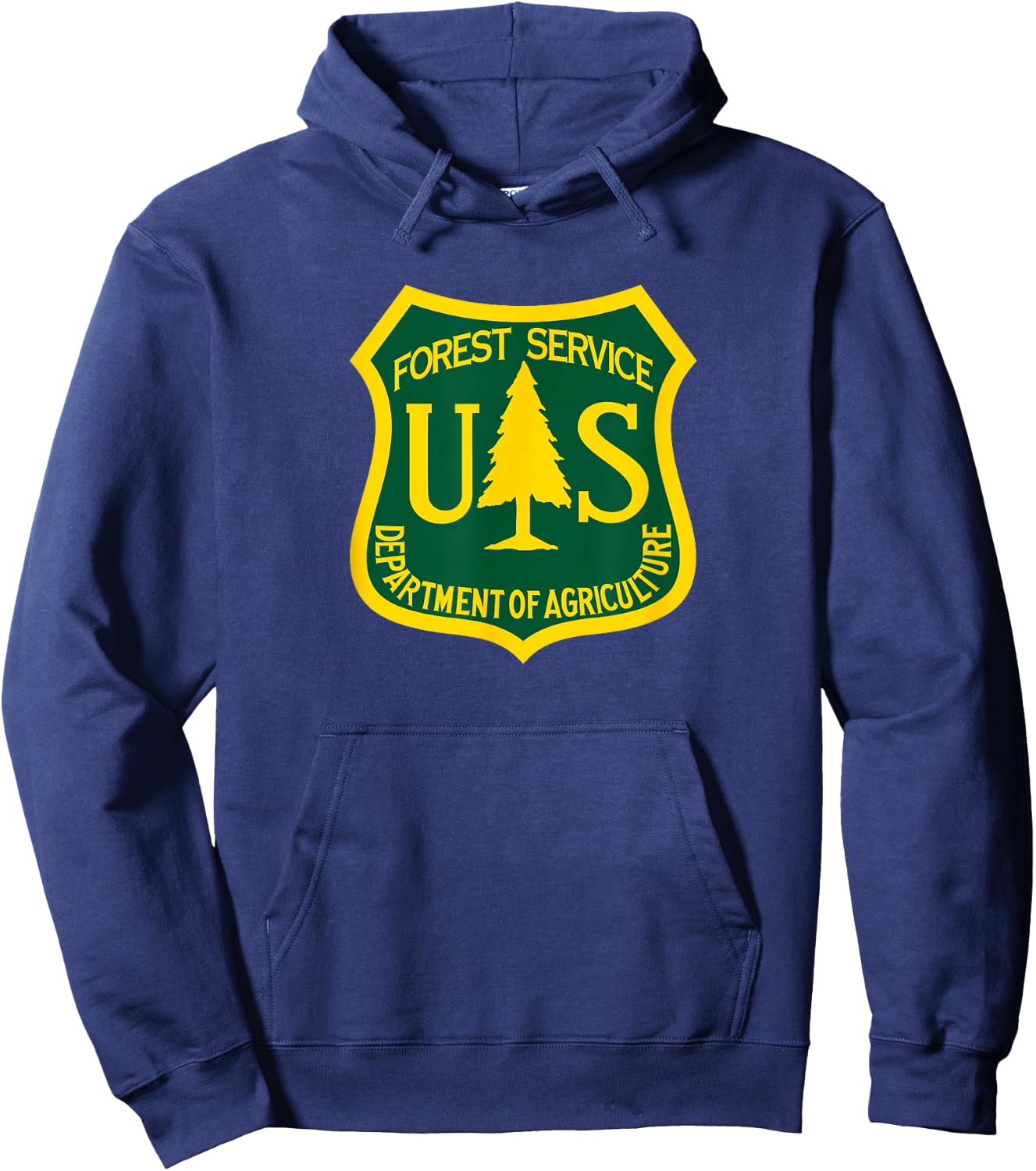 United States Forest Service Agriculture USFS Parks Ranger Hoodie - Hoodie | Navy