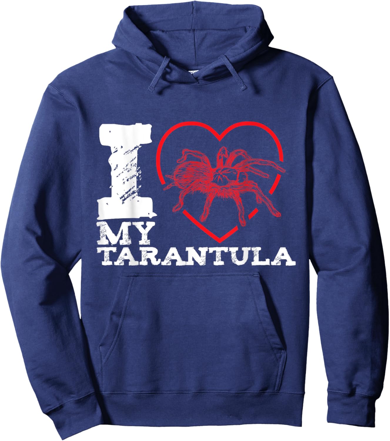 I Love My Tarantula Hoodie - Hoodie | Navy