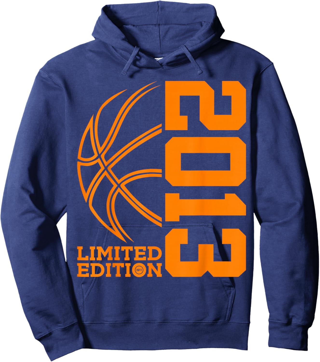 12th Birthday Basketball Limited Edition 2013 Hoodie - Hoodie | Navy
