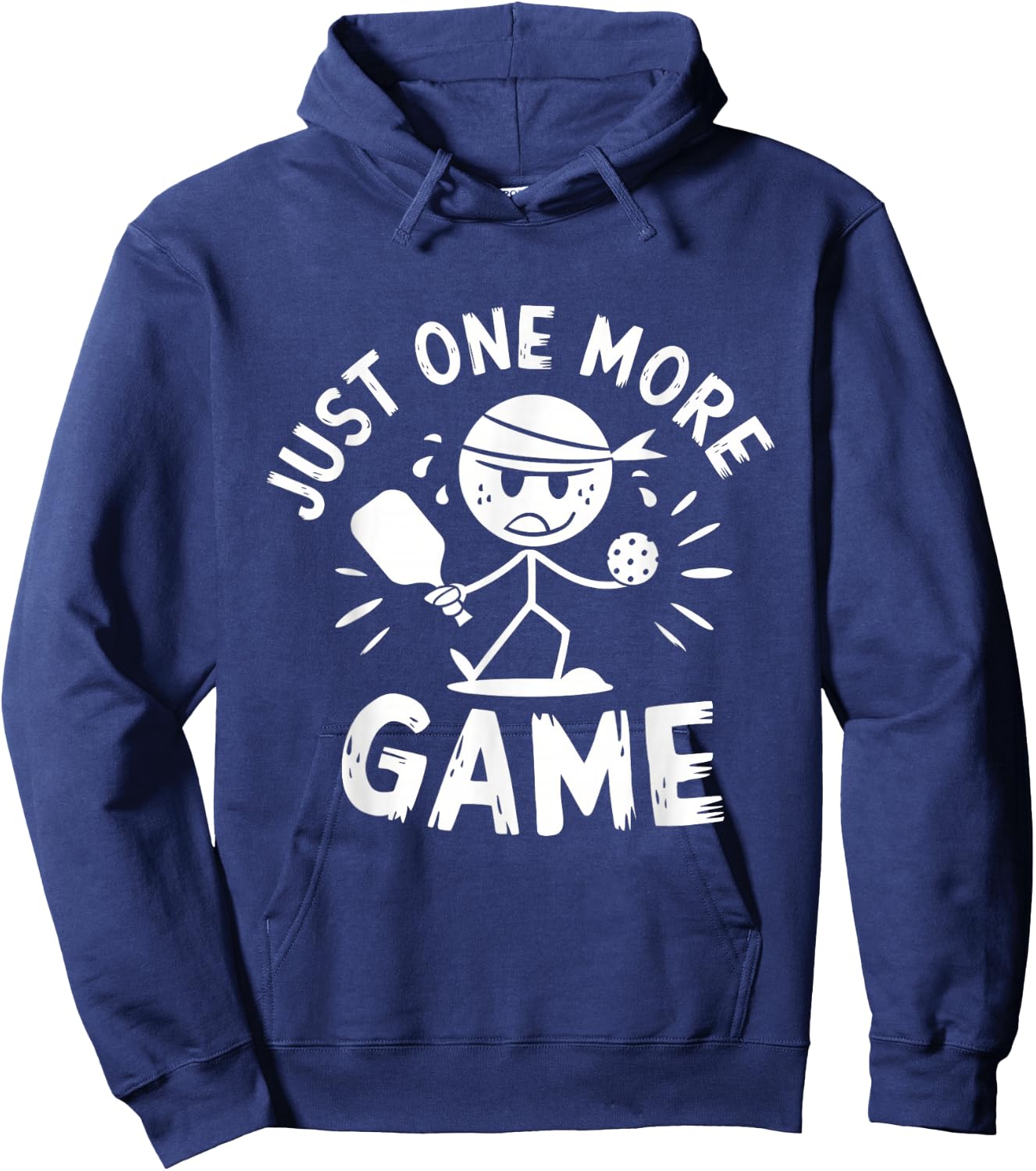 Just One More Game Pickleball Hoodie - Hoodie | Navy