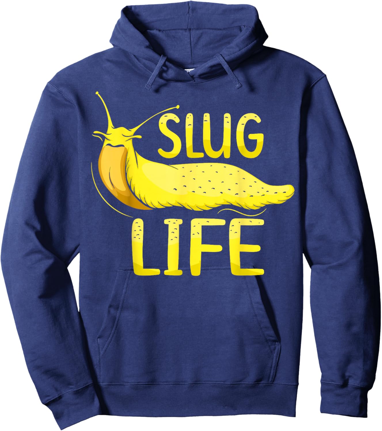 Slug Life Design for a Banana slug Lover Hoodie - Hoodie | Navy