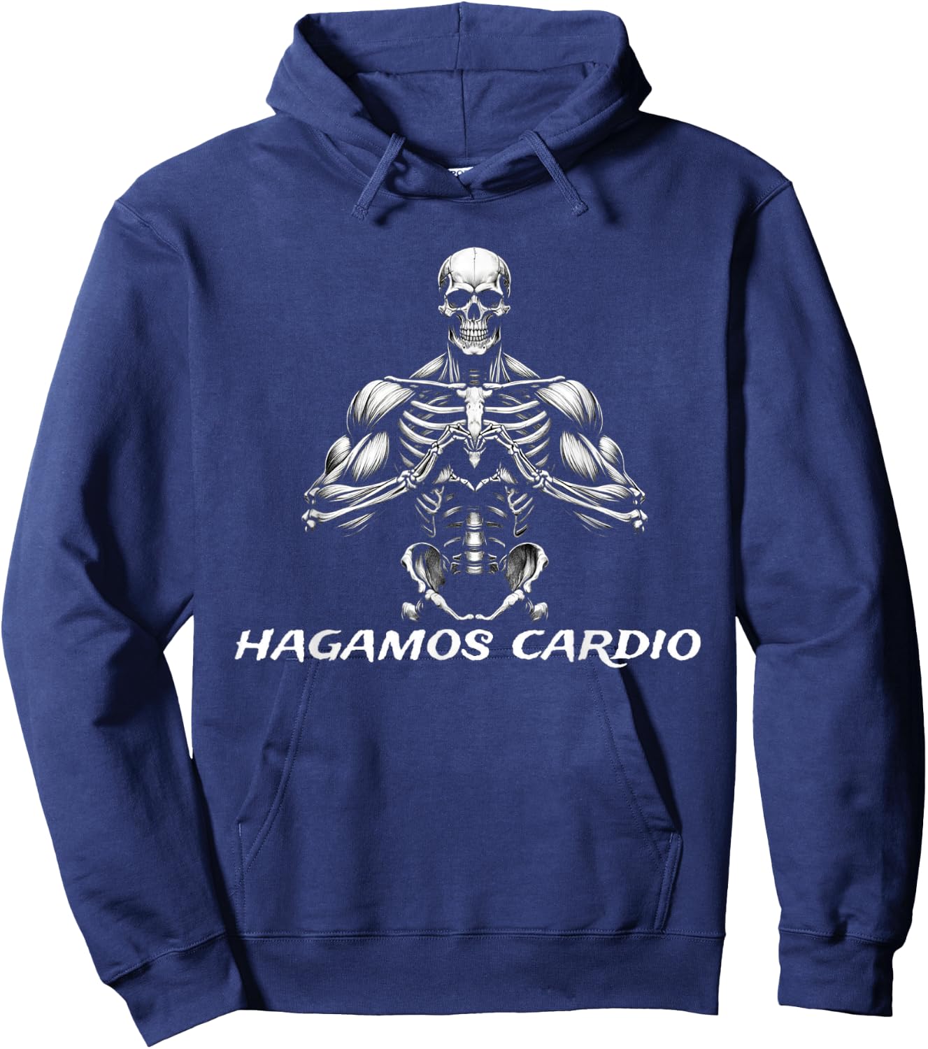 Calacas Chidas Gym Mexican Saying Funny Sarcasm Slang Latinx Hoodie - Hoodie | Navy