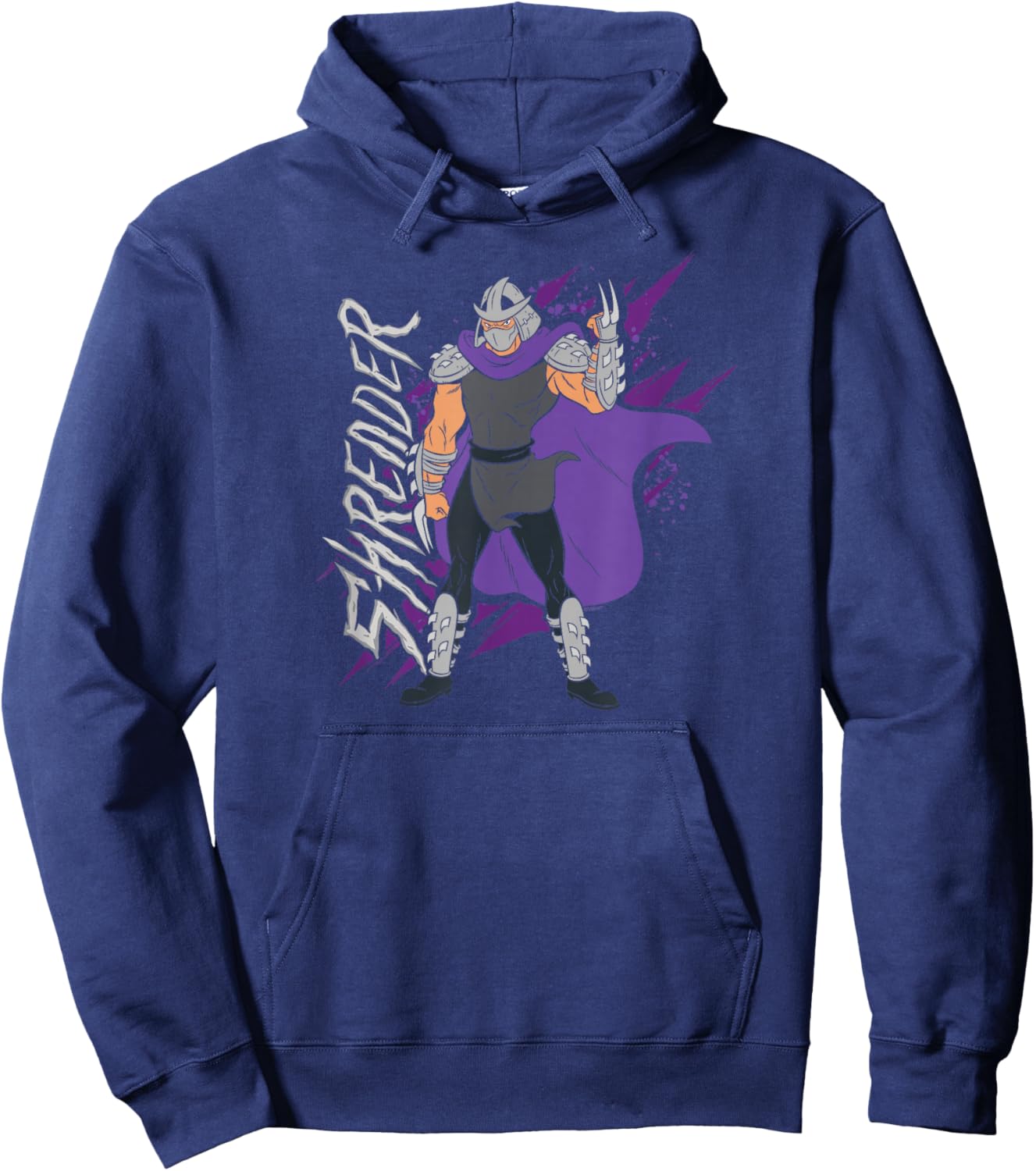 Teenage Mutant Ninja Turtles - Shredder Villain Slash Hoodie - Hoodie | Navy