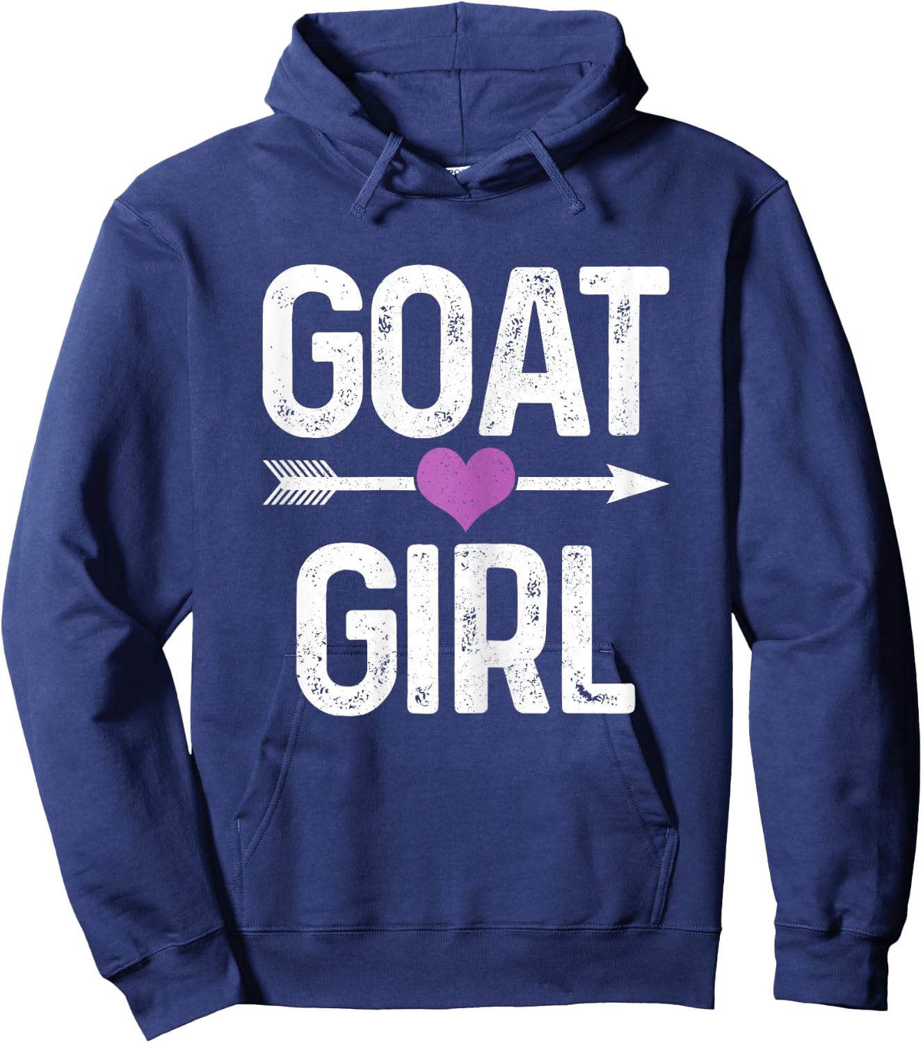 Goat funny farm animal Hoodie - Hoodie | Navy