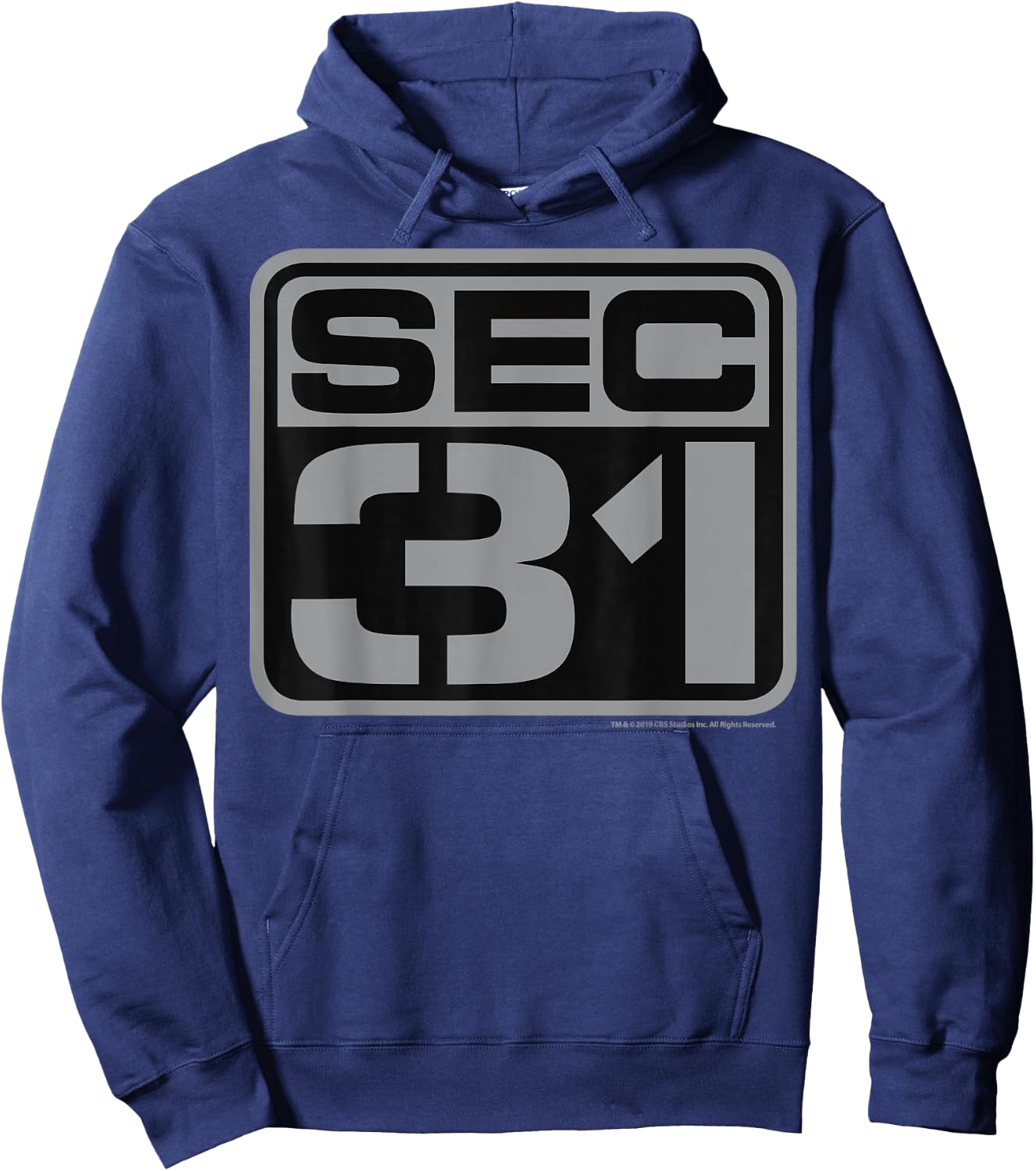 Star Trek Discovery Section 31 Badge Hoodie - Hoodie | Navy