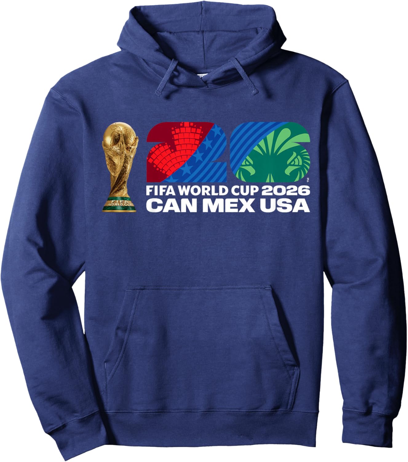 Kids FIFA World CUP26 FIFA Host Country Trophy Color Hoodie - Hoodie | Navy
