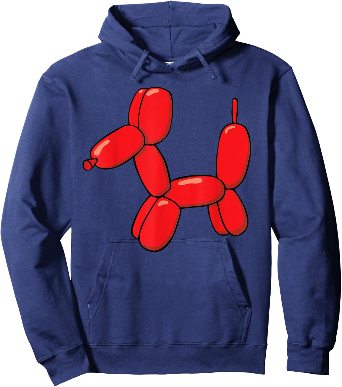 Luftballontiere I Ballonhund I Ballonfiguren Ballonmodelle Hoodie - Hoodie | Navy