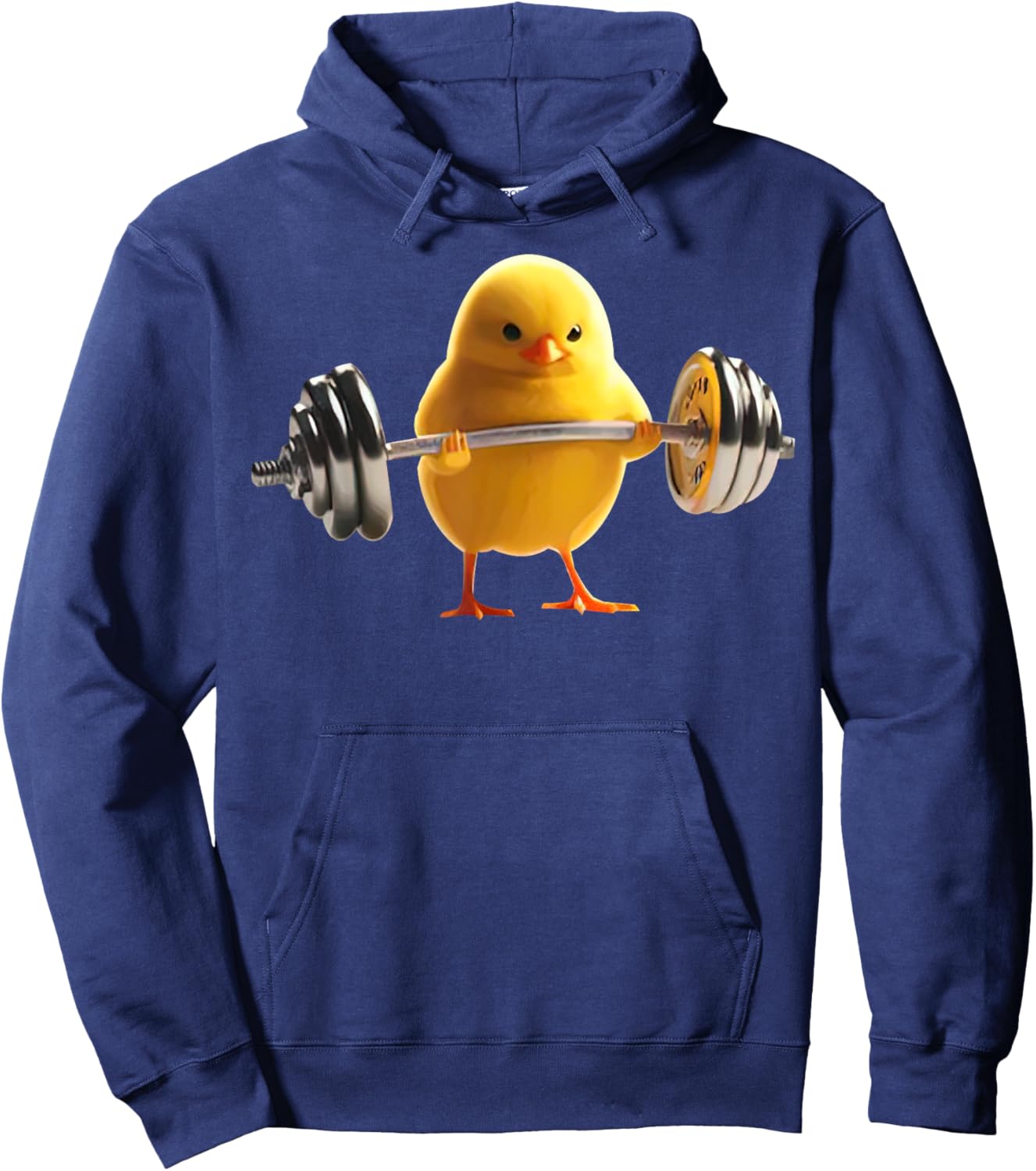 Weightlifting Chick Gym Bodybuilding Workout Fitness Hoodie - Hoodie | Navy