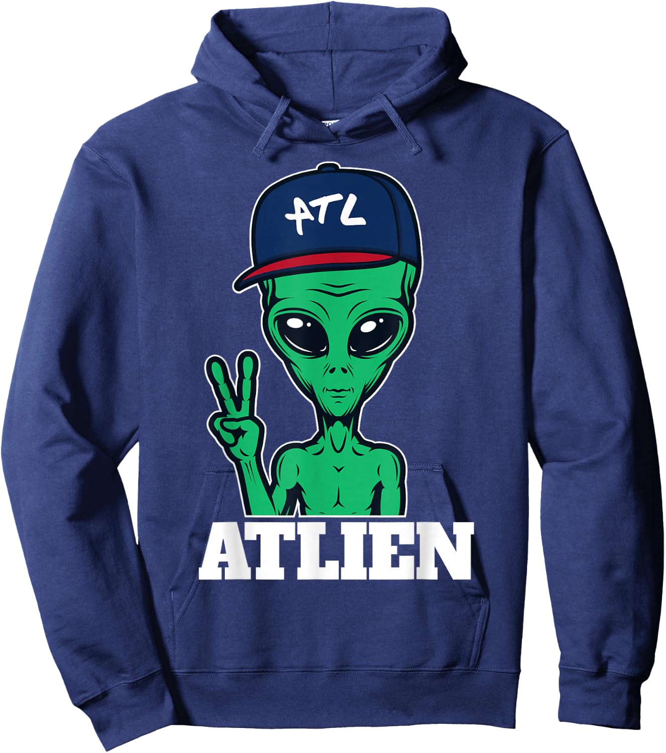 Atlanta Atlien ATL Gift Hoodie - Hoodie | Navy