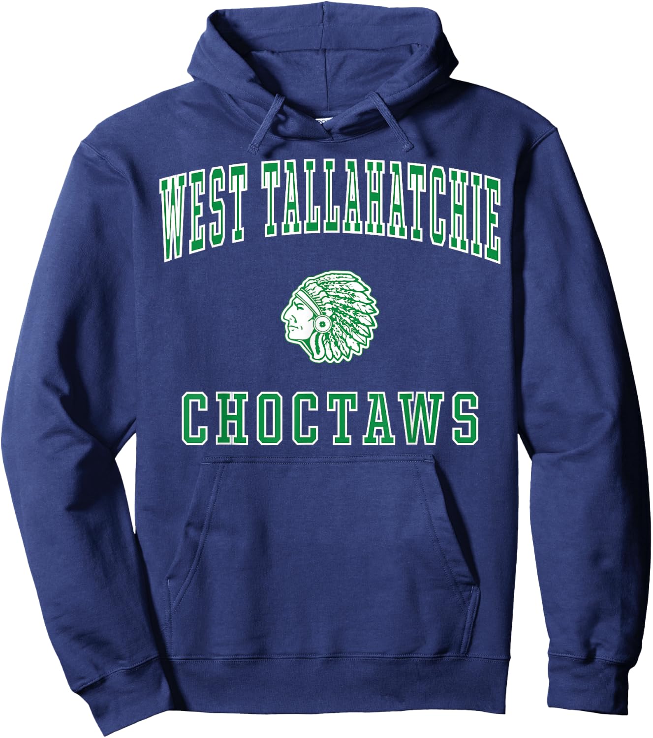 West Tallahatchie High School Choctaws Hoodie - Hoodie | Navy