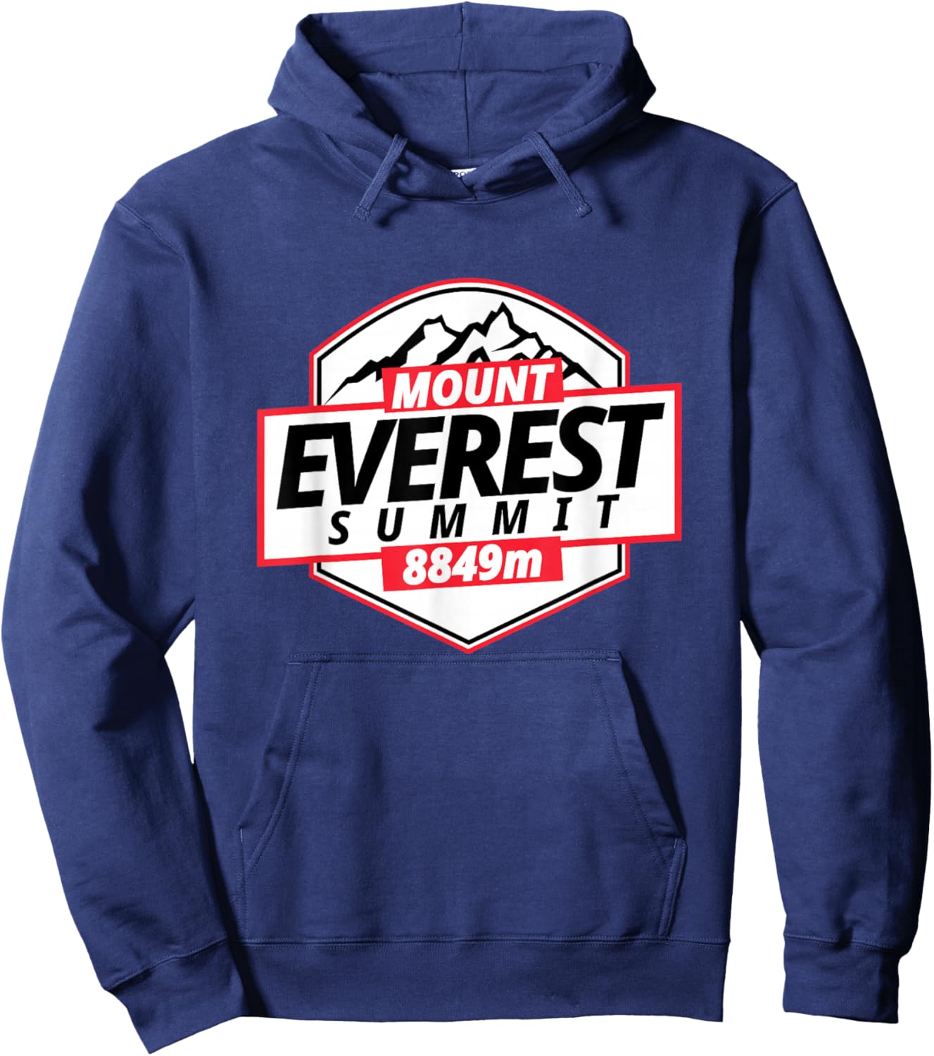 Mount Everest Summit Hoodie - Hoodie | Navy