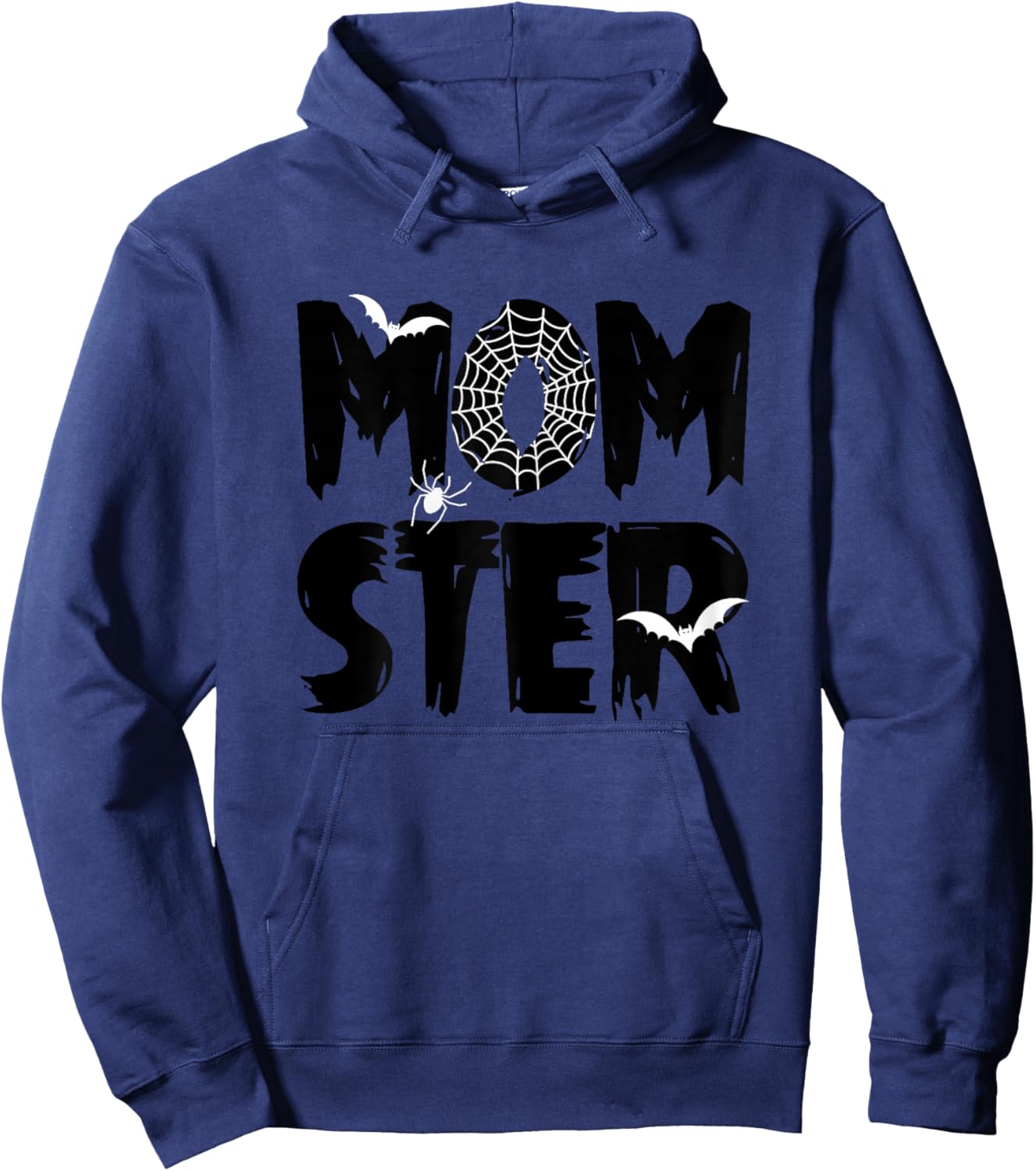 Halloween Momster Mom Monster Funny Costume Mommy Mama Hoodie - Hoodie | Navy