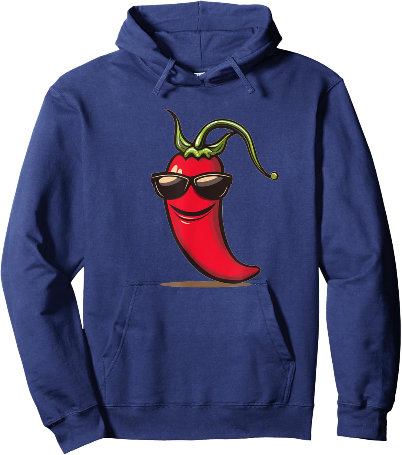 Nice Chili Costume with Sunglasses Hoodie - Hoodie | Navy