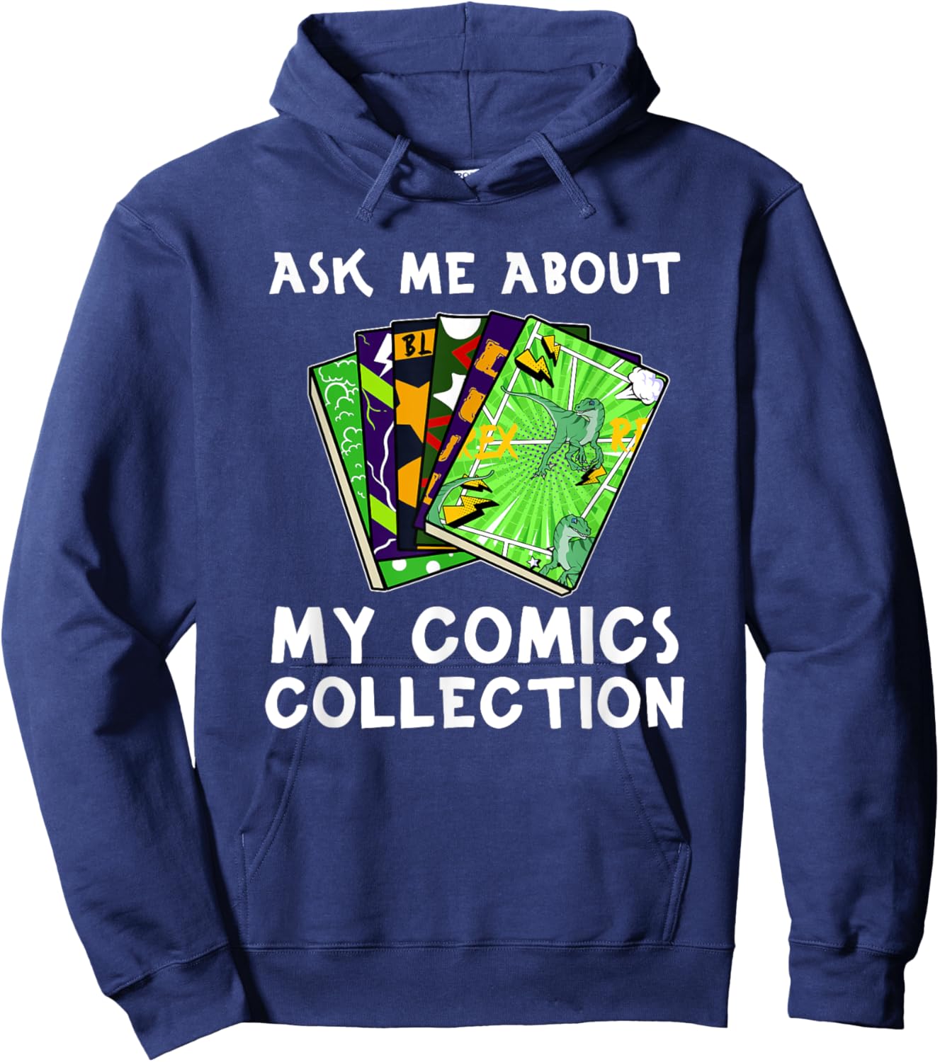 Comic Graphic Novels Superhero Manga Anime Detective Comic Hoodie - Hoodie | Navy