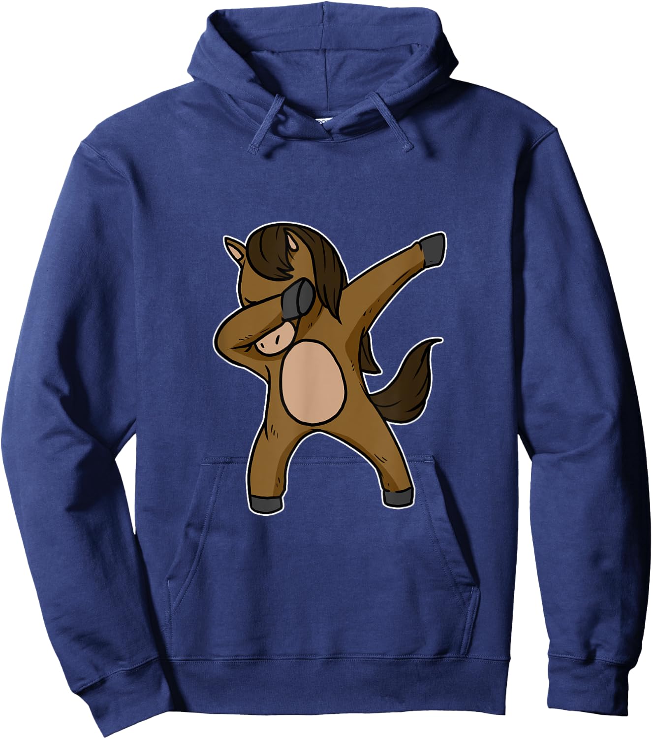 Funny Dabbing Horse Dab Dance Riding Horseback Lover Gift Hoodie - Hoodie | Navy