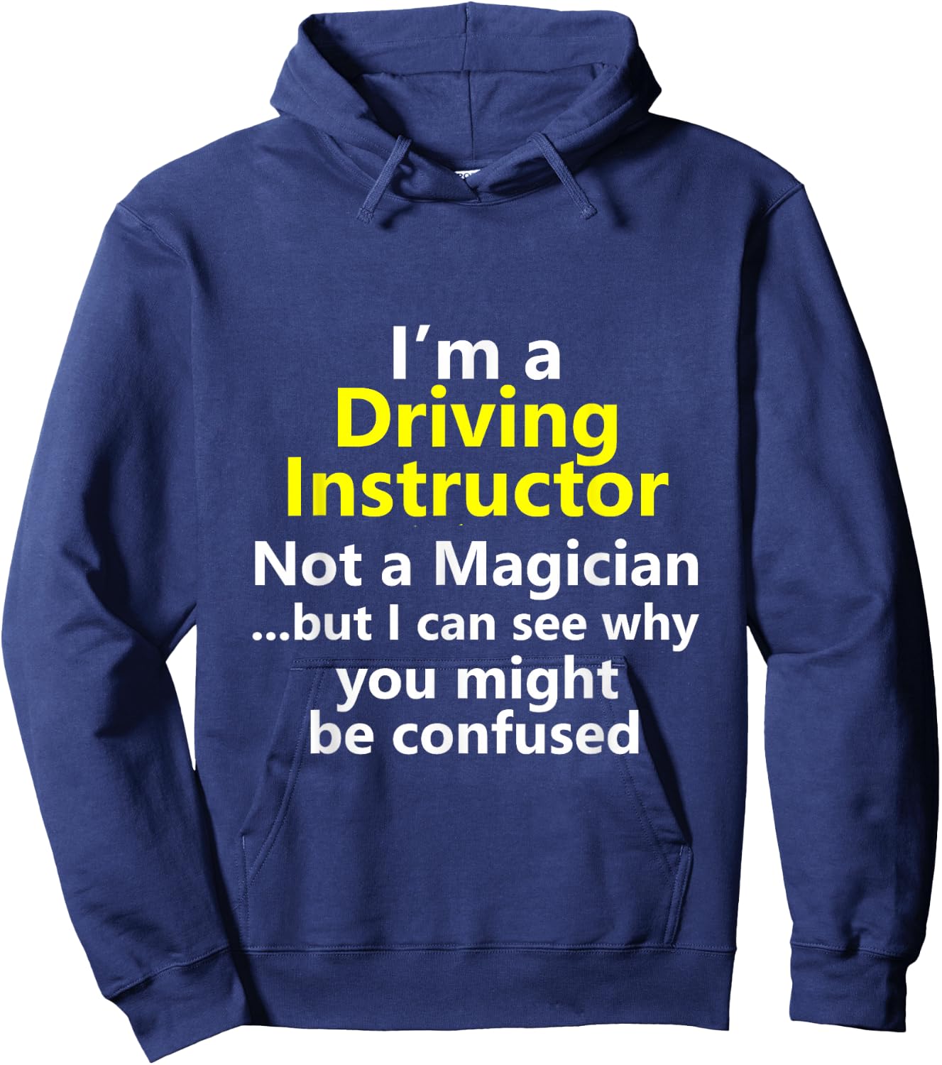 Funny Driving Instructor Job Drivers Ed Teacher School Gift Hoodie - Hoodie | Navy