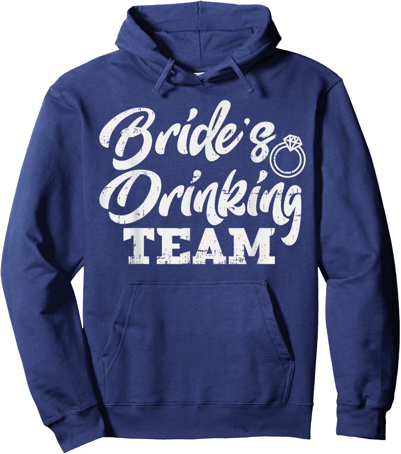 Brides Drinking Team Funny Bachelorette Party Women Gift Hoodie - Hoodie | Navy