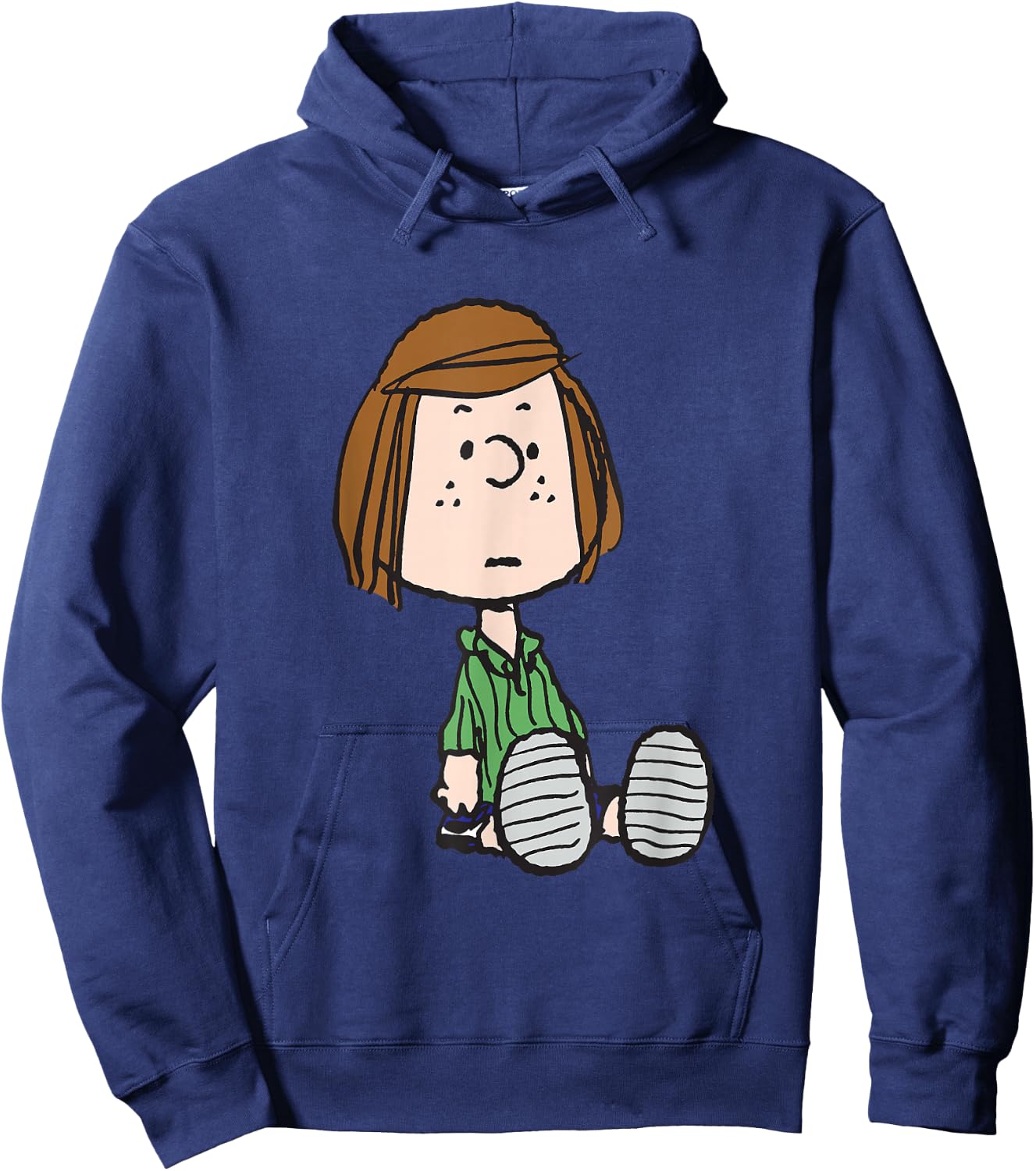 Peanuts Peppermint Patty Hoodie - Hoodie | Navy
