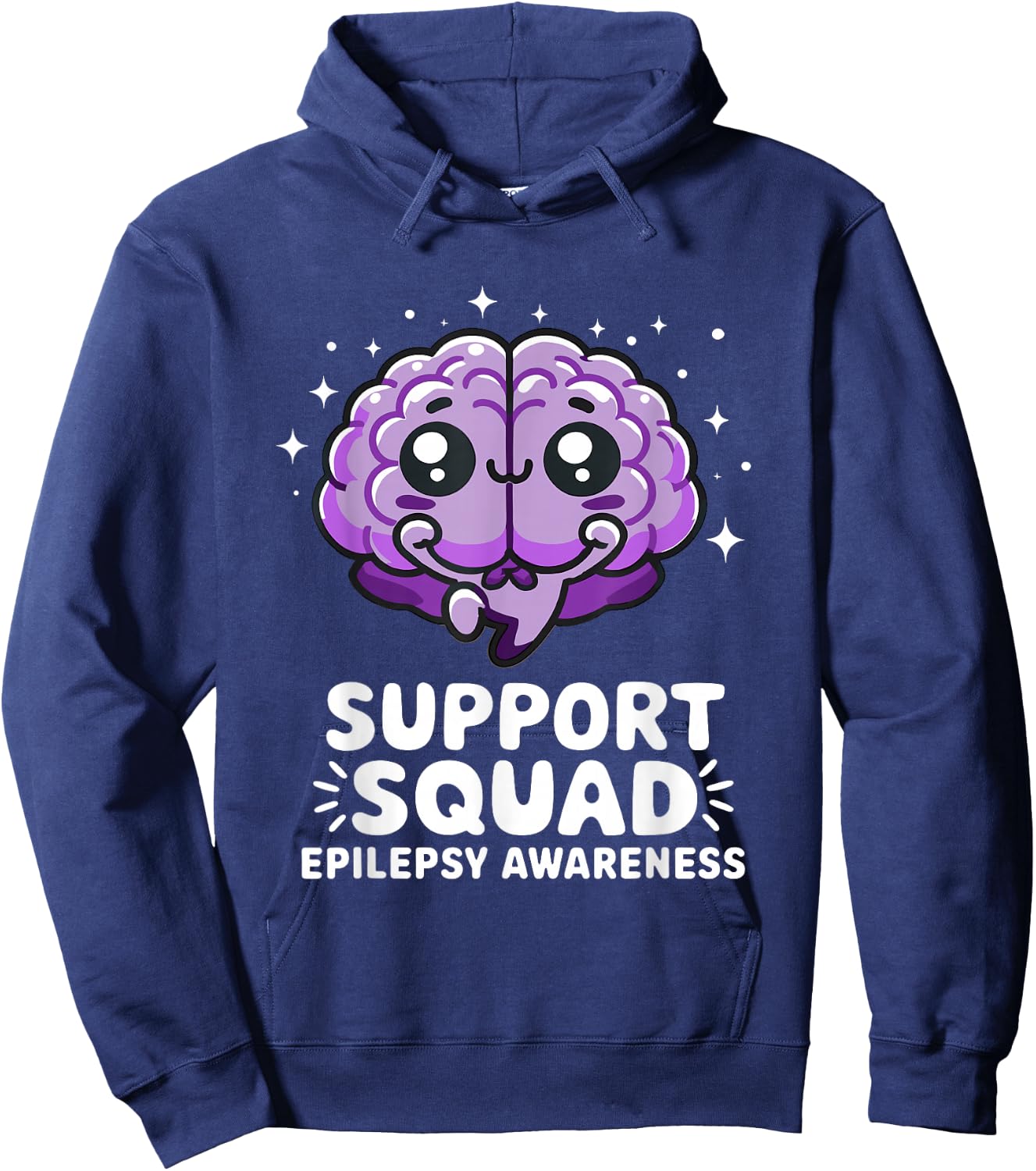 Epilepsy Awareness Squad Team Men Women Boys Girls Kids Hoodie - Hoodie | Navy