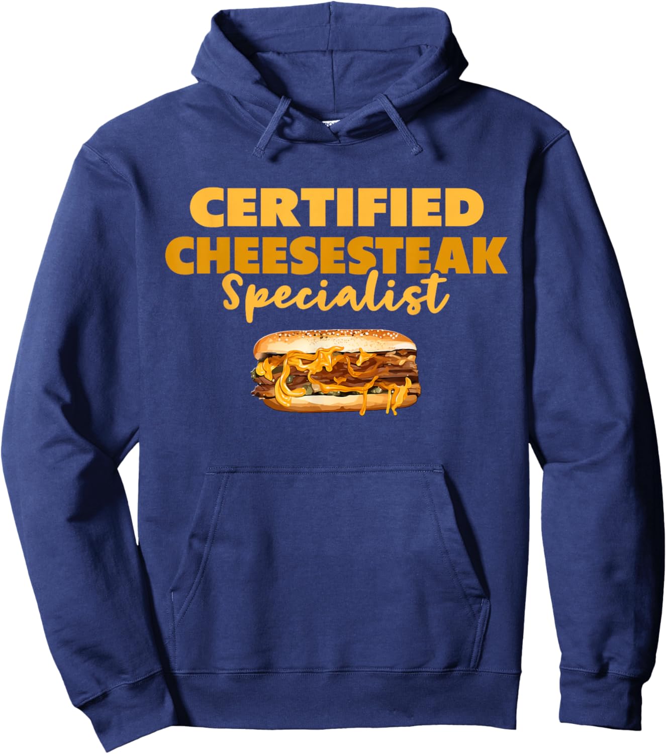 Cheesesteak Hoodie - Hoodie | Navy
