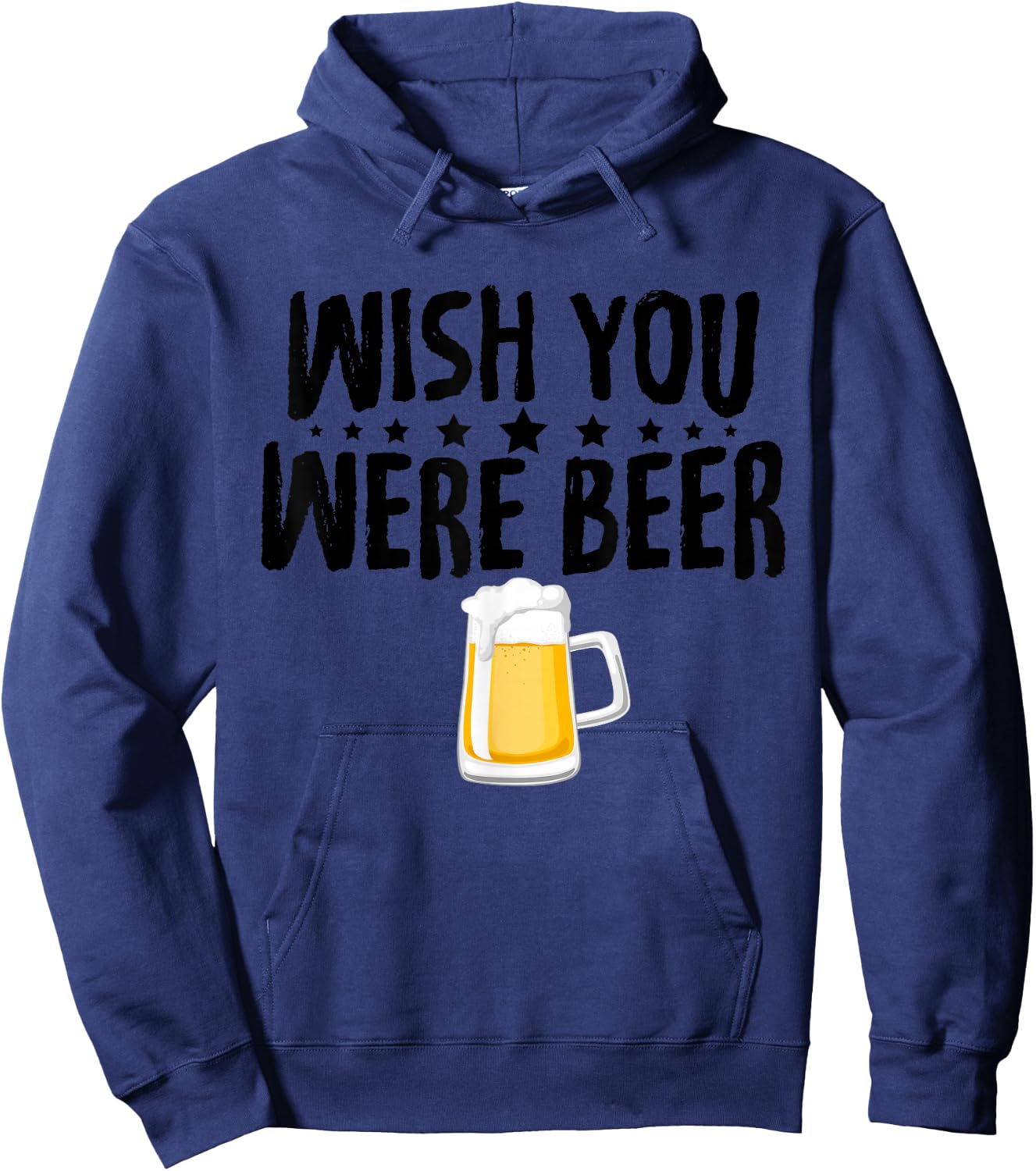 Alcohol Shirts Wish You Were beer Funny Christmas Gifts Hoodie - Hoodie | Navy