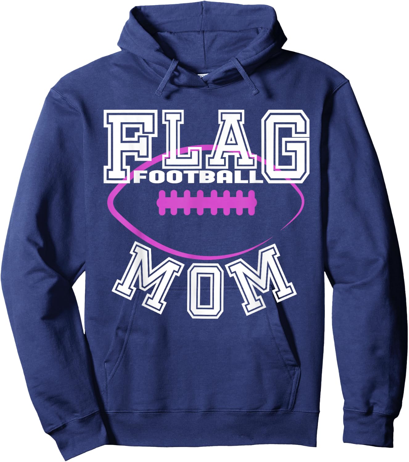 Football Flag Mum for Players Mothers Hoodie - Hoodie | Navy