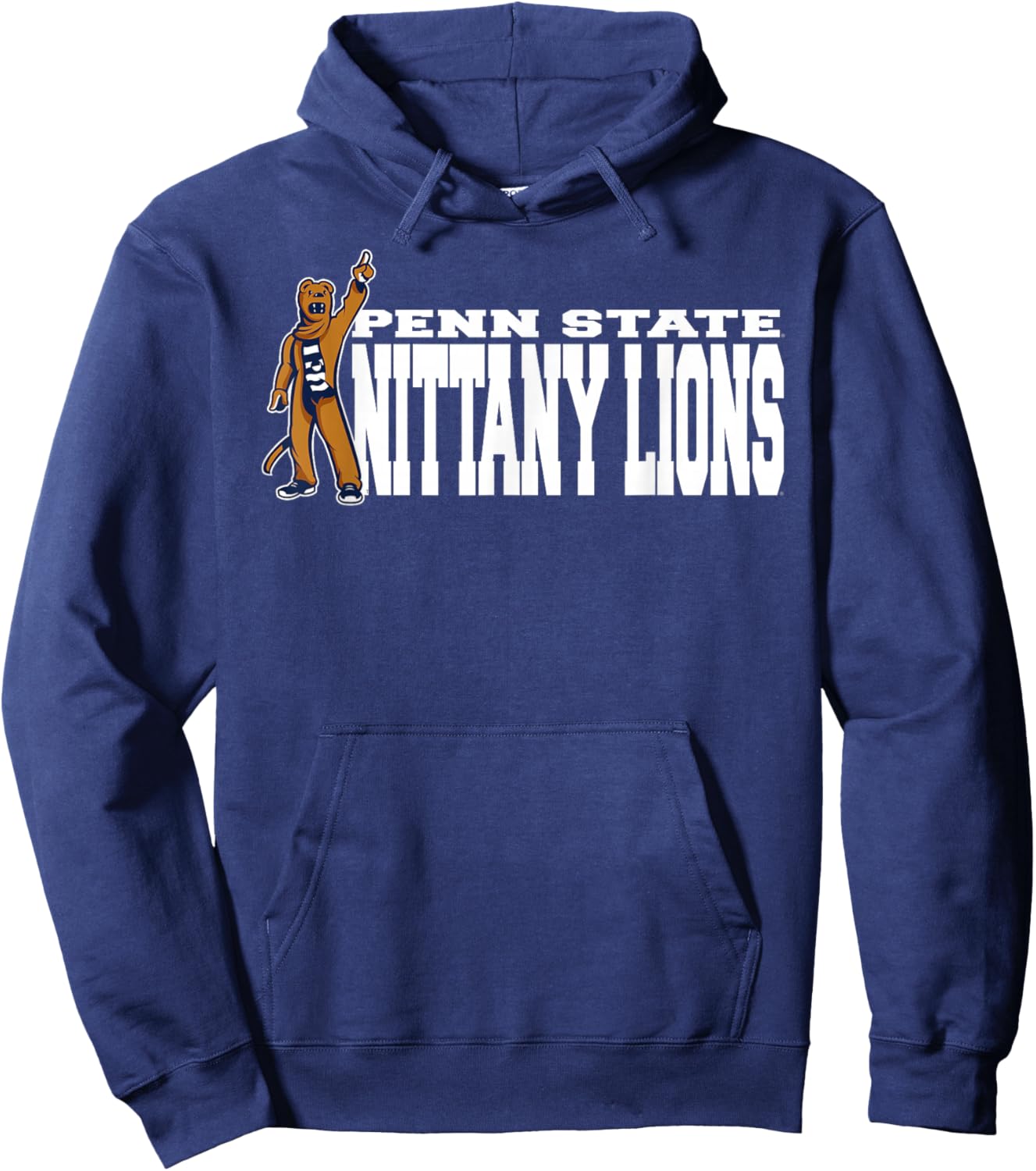 Penn State Nittany Lions Mascot Custom Officially Licensed Hoodie - Hoodie | Navy