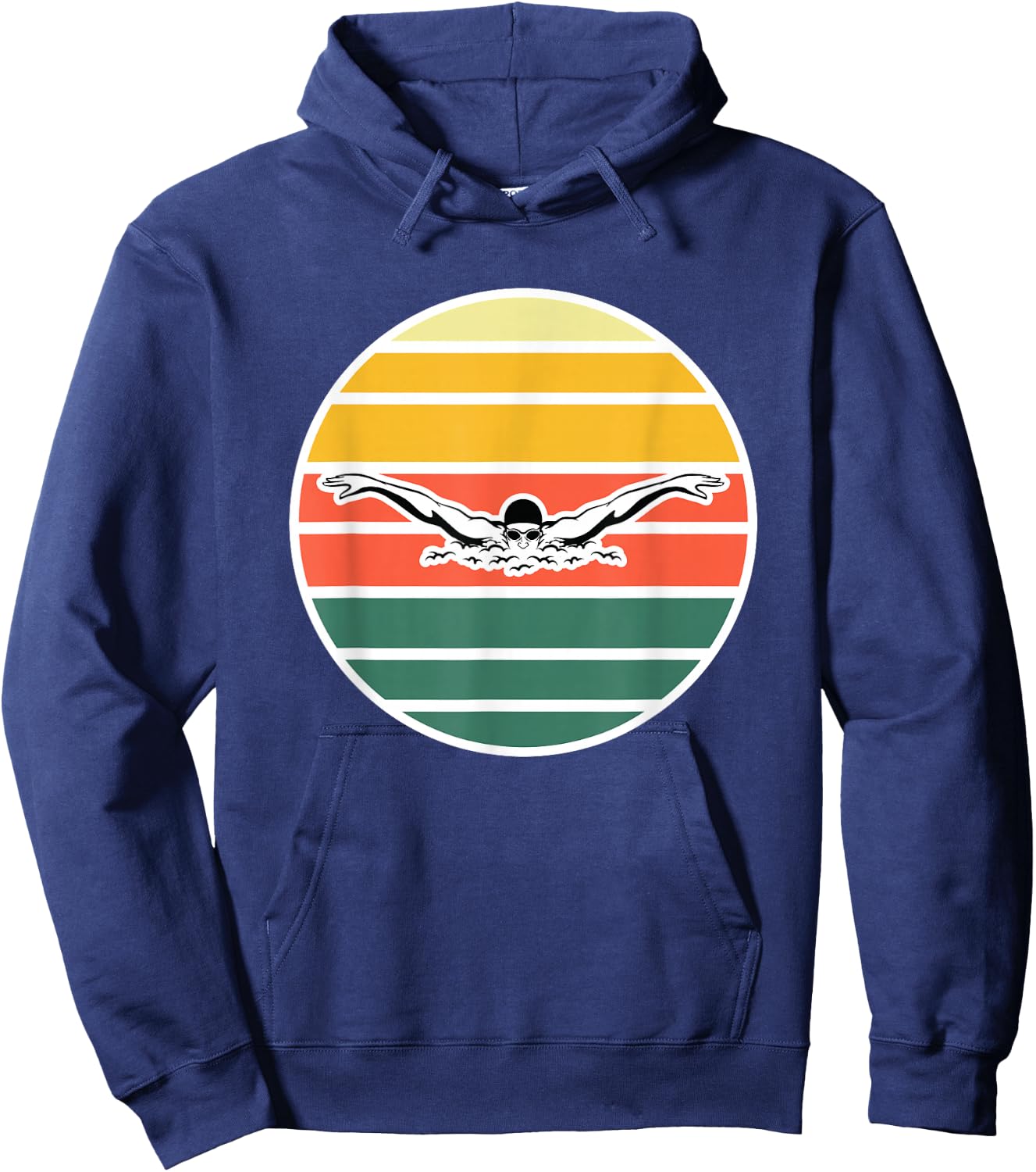 Butterfly, Swim, Swimming, Swimmer, I.M., Fly Hoodie - Hoodie | Navy