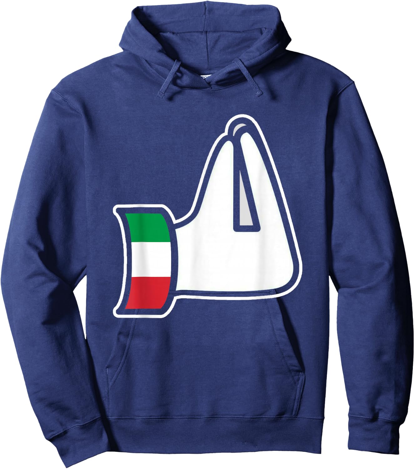 Italian Hand Gesture Italia Italy Italiano Humor Family Hoodie - Hoodie | Navy