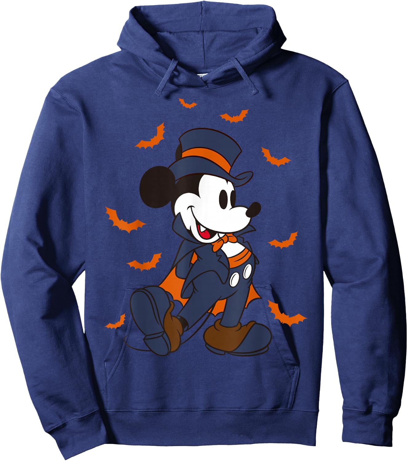 Disney Mickey & Friends Halloween Mickey Vampire Portrait Hoodie - Hoodie | Navy