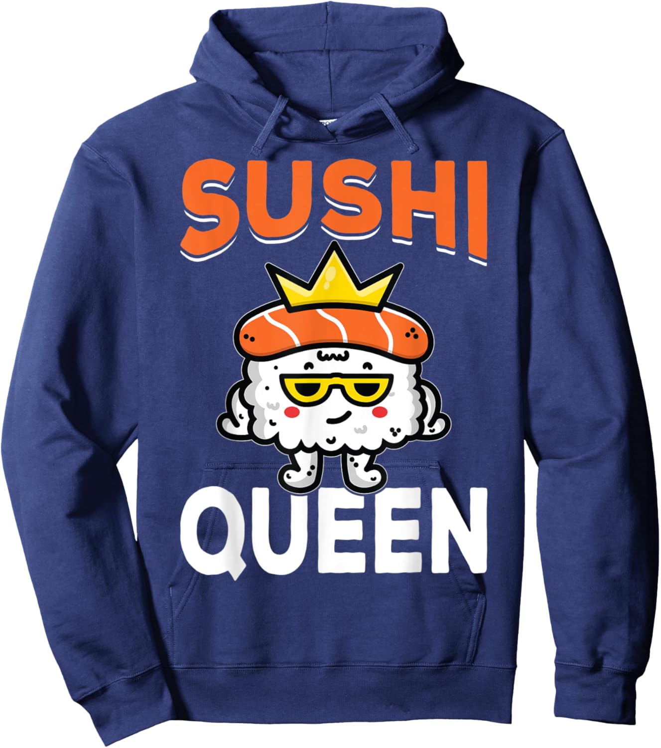 Sushi Queen I Sushi Hoodie - Hoodie | Navy