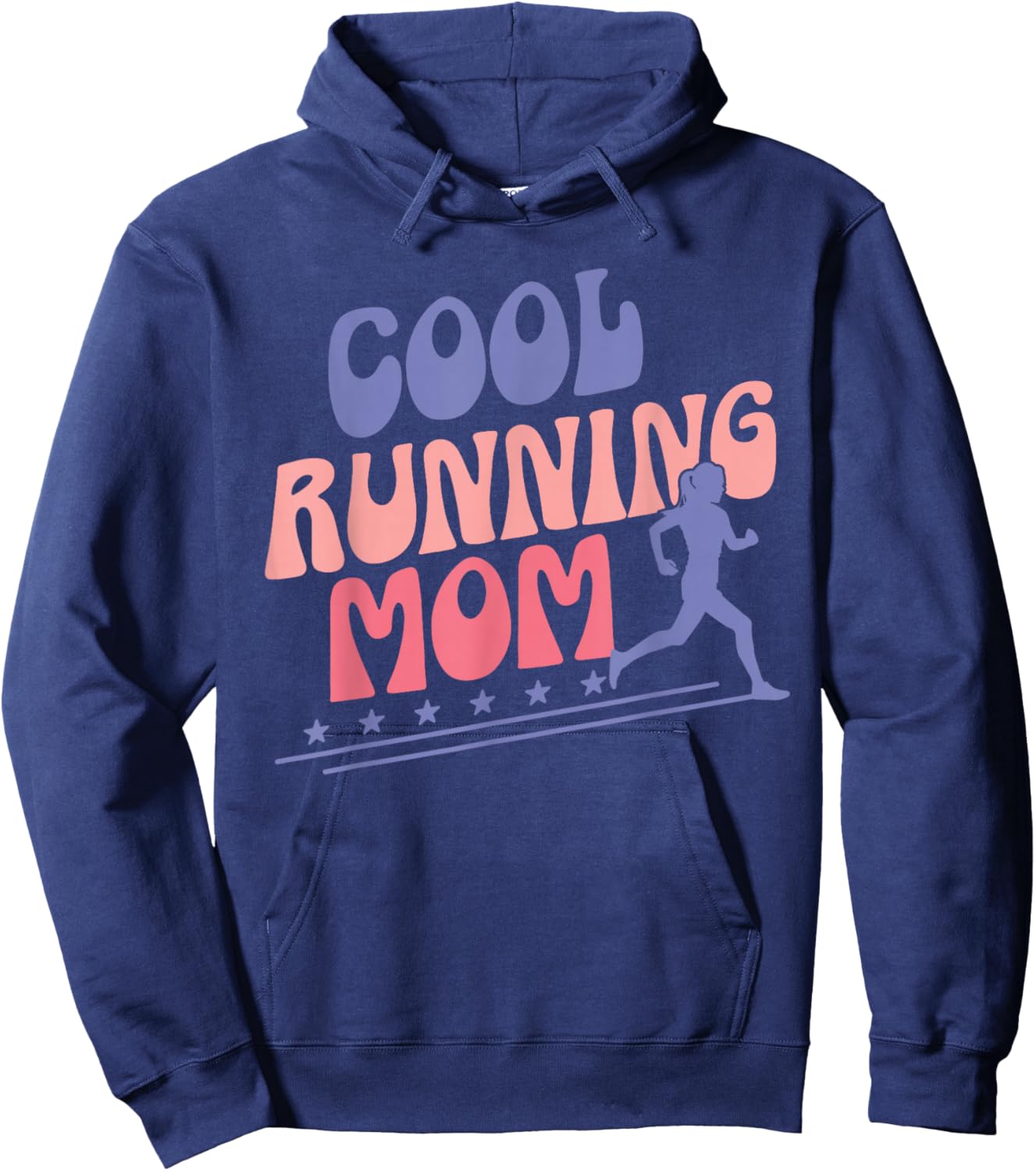 Leichtathletik oder Laufen für Running Mom Hoodie - Hoodie | Navy