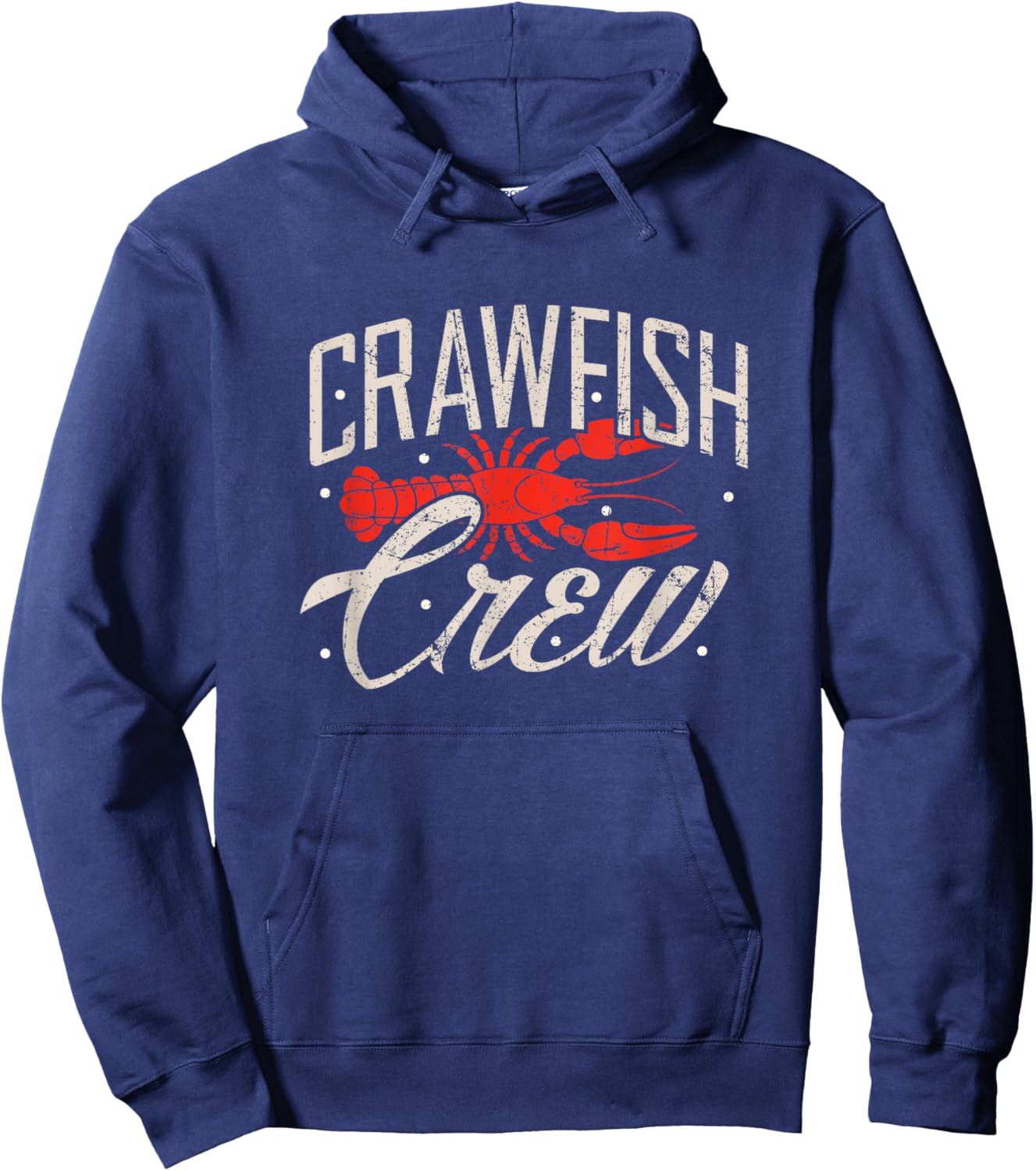 Crawfish Crew Shirt Seafood Cajun Boil Crayfish Louisiana Hoodie - Hoodie | Navy