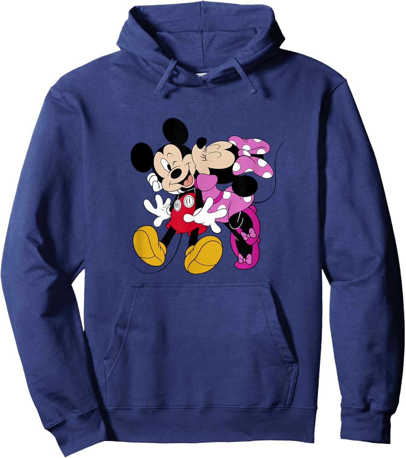Disney Mickey and Friends Valentine's Day Minnie Kiss Hoodie - Hoodie | Navy