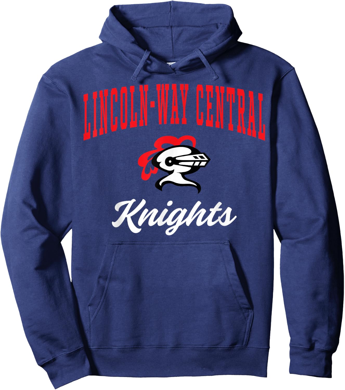 Lincoln-Way Central High School Knights C7 Hoodie - Hoodie | Navy
