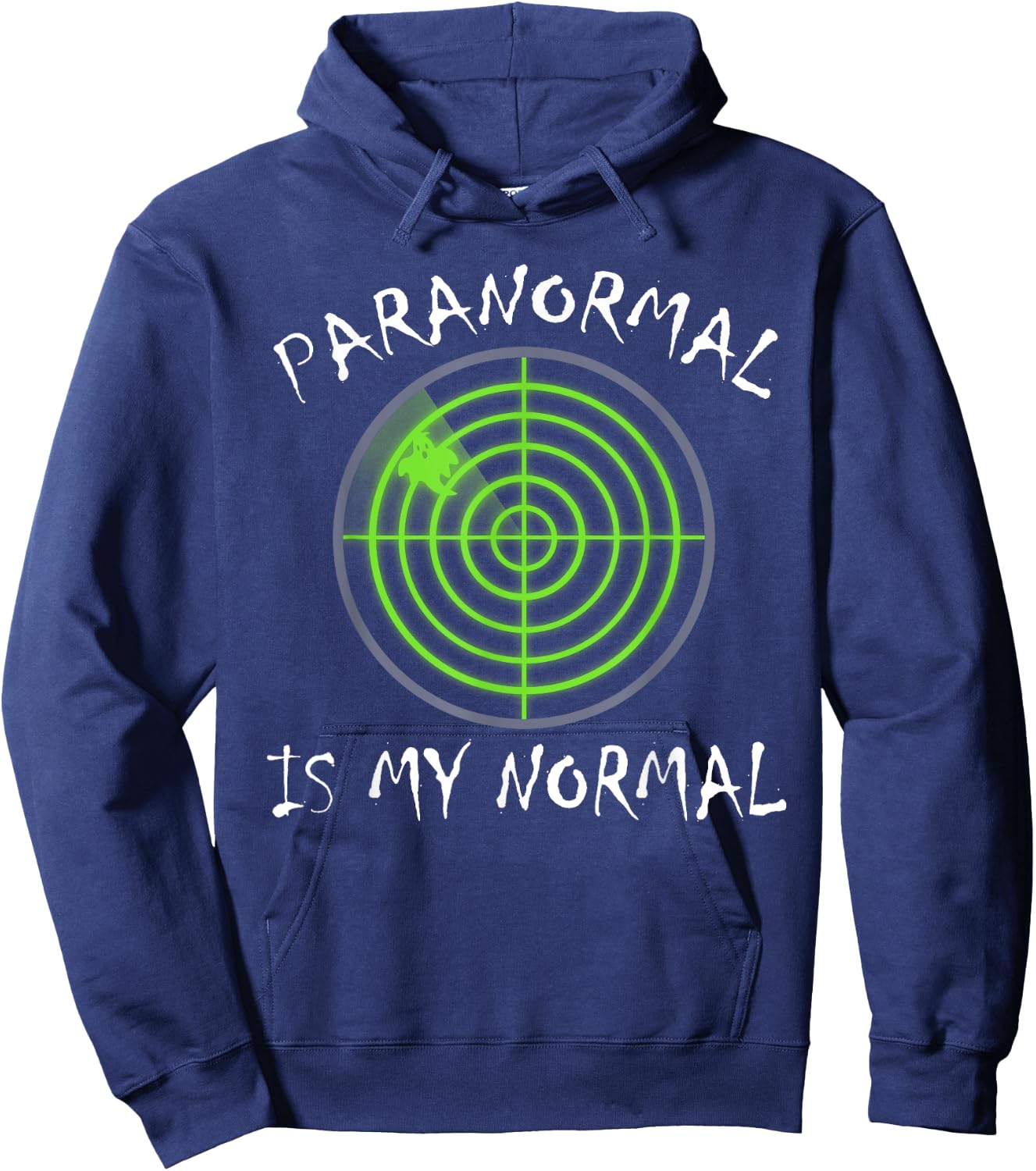 Paranormal Is My Normal Funny Halloween Hoodie - Hoodie | Navy