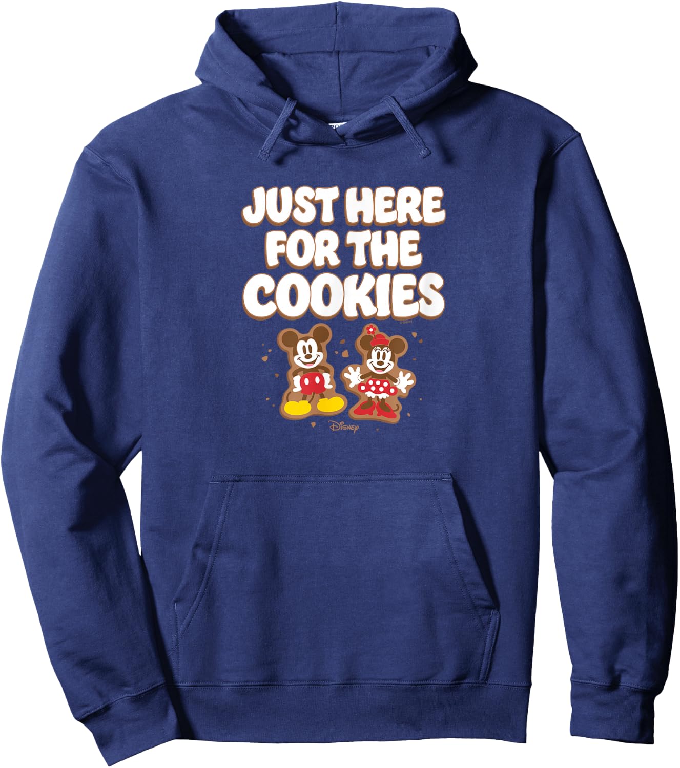 Disney - Mickey Minnie Just Here For The Cookies Hoodie - Hoodie | Navy