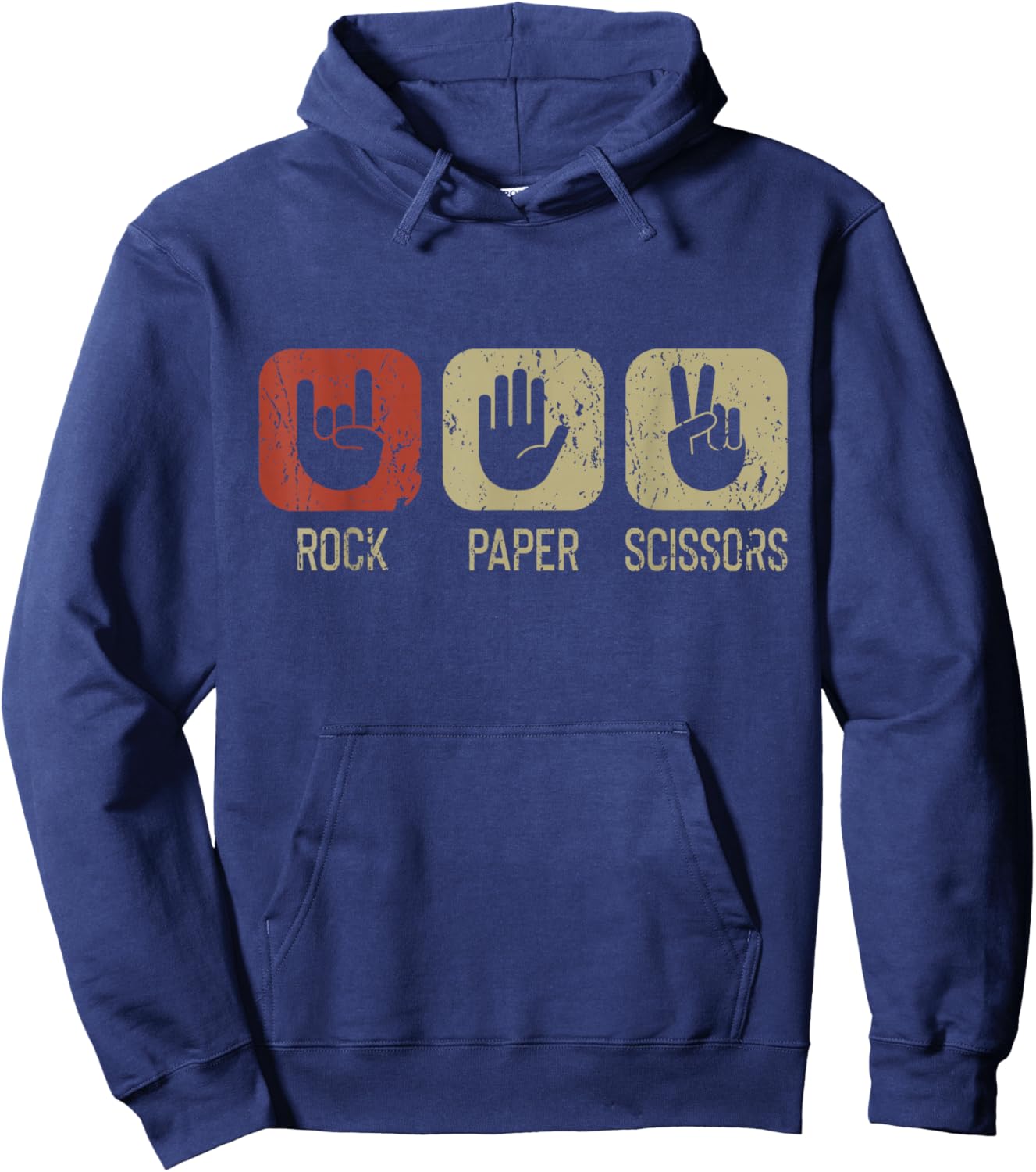 Rock N Roll Music - Rock ON Hoodie - Hoodie | Navy