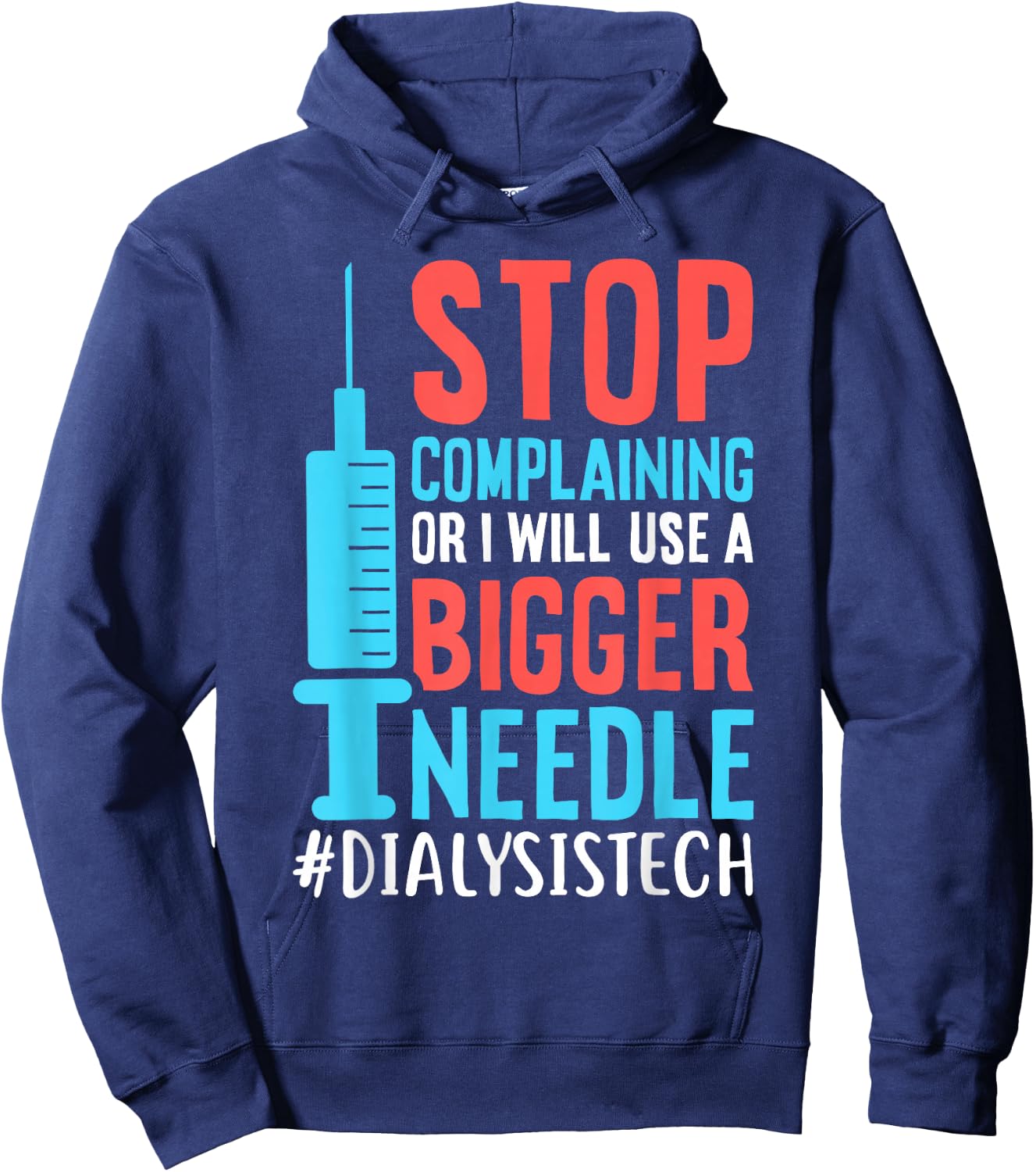 dialysis machine Technician nephrologist Tech Dialysis Technician Nurse Kidney RN Dialysis Tech Hoodie - Hoodie | Navy