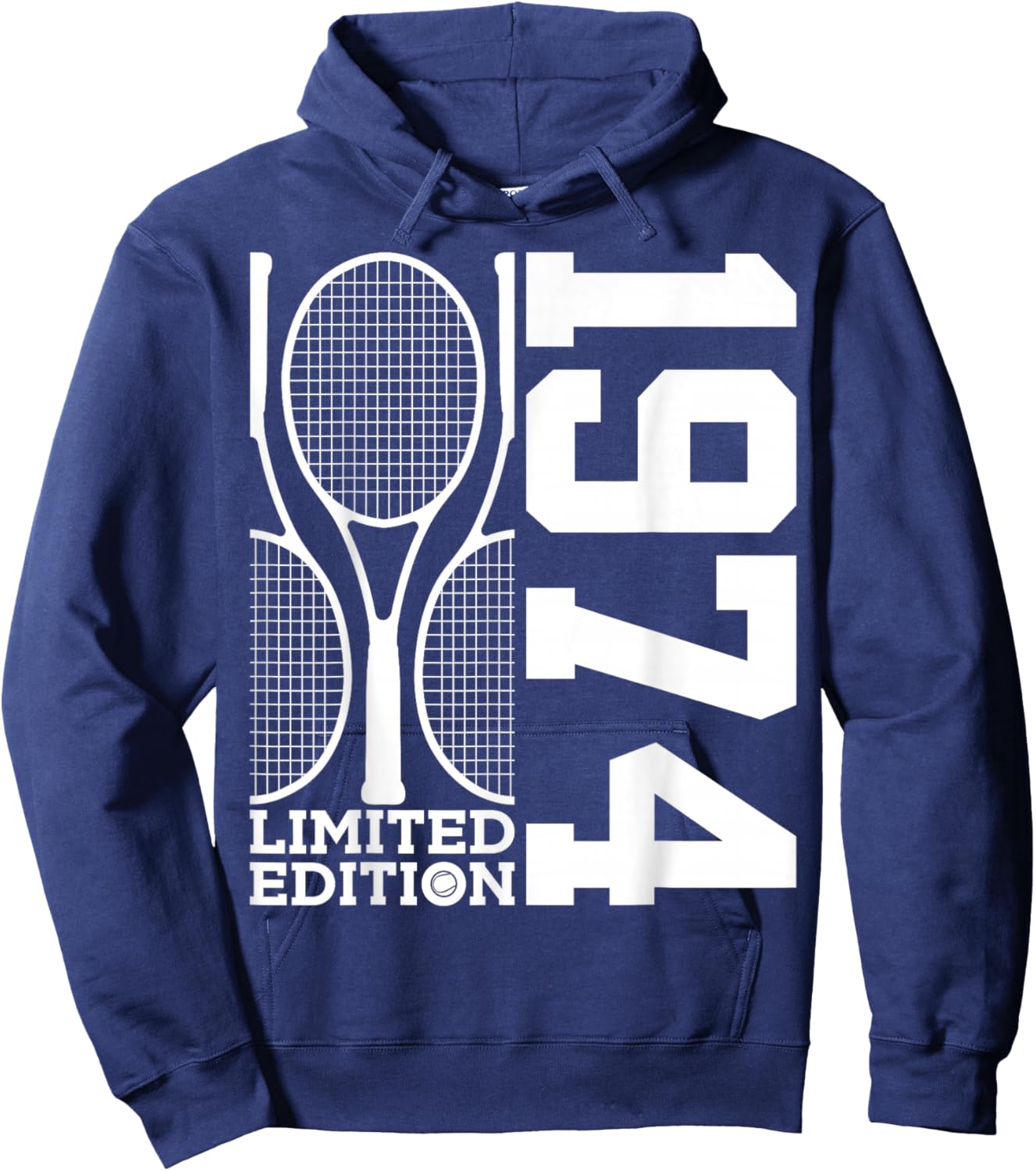 52nd BIRTHDAY TENNIS LIMITED EDITION 1974 Hoodie - Hoodie | Navy