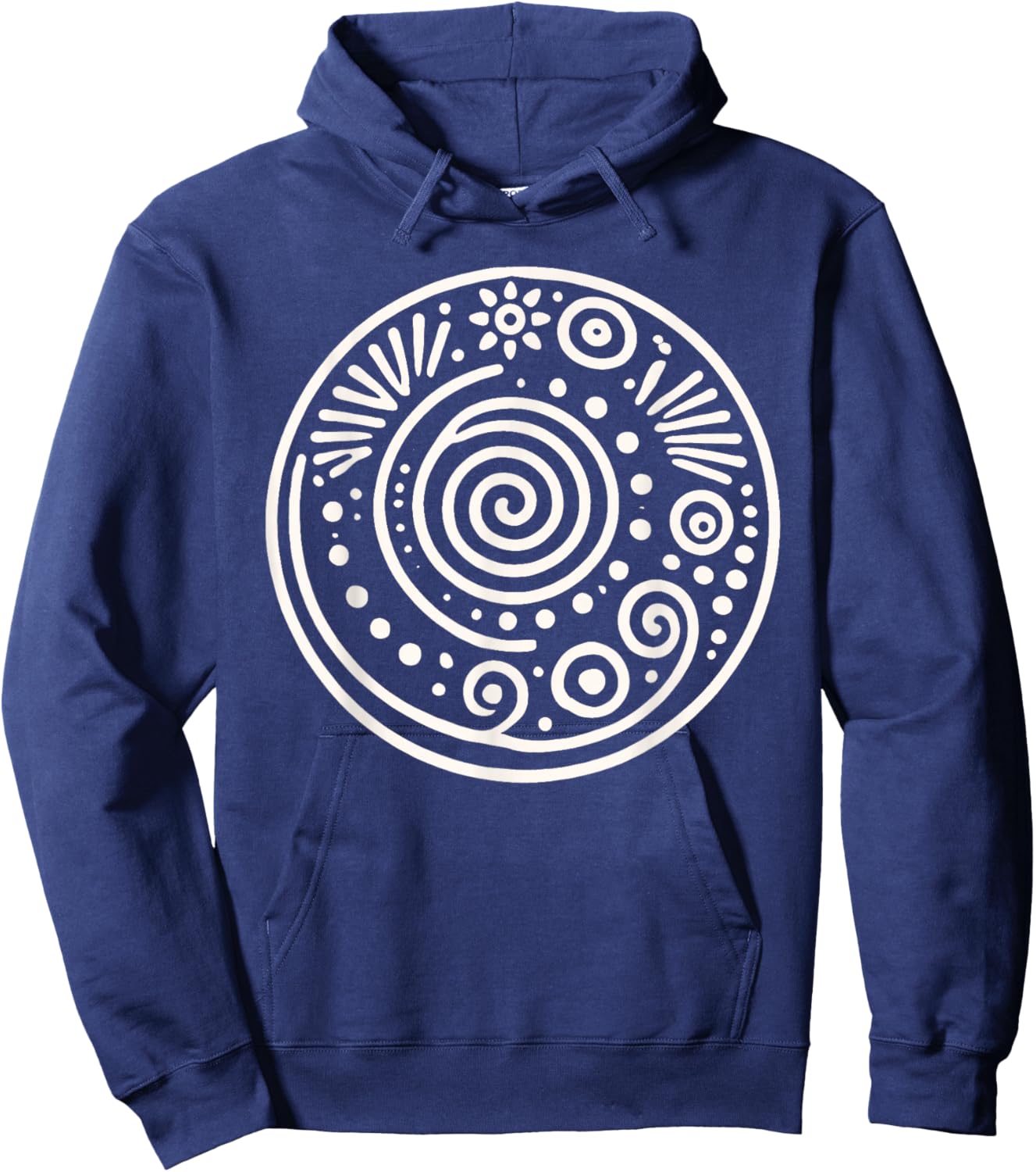 Pachamama Symbol Bolivia Mother Earth Inca Goddess Hoodie - Hoodie | Navy