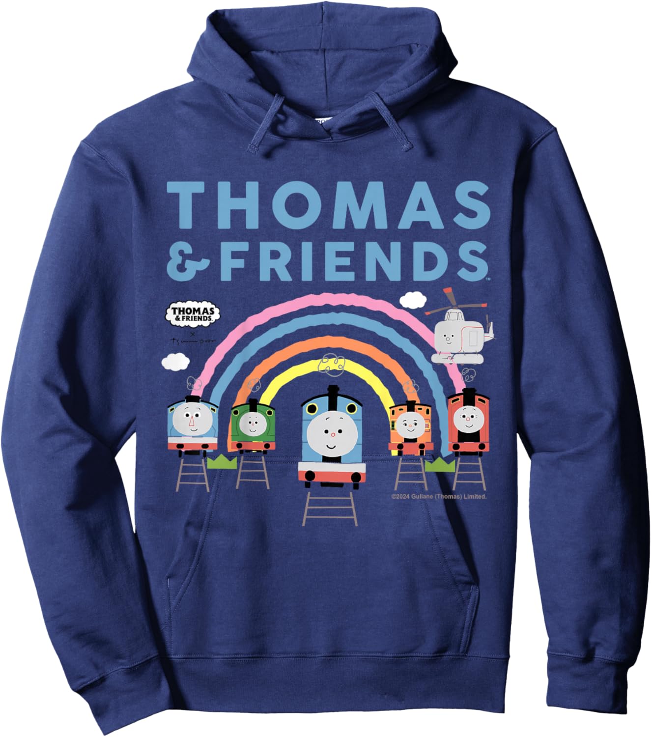 Kids Thomas and Friends Rainbow Hoodie - Hoodie | Navy