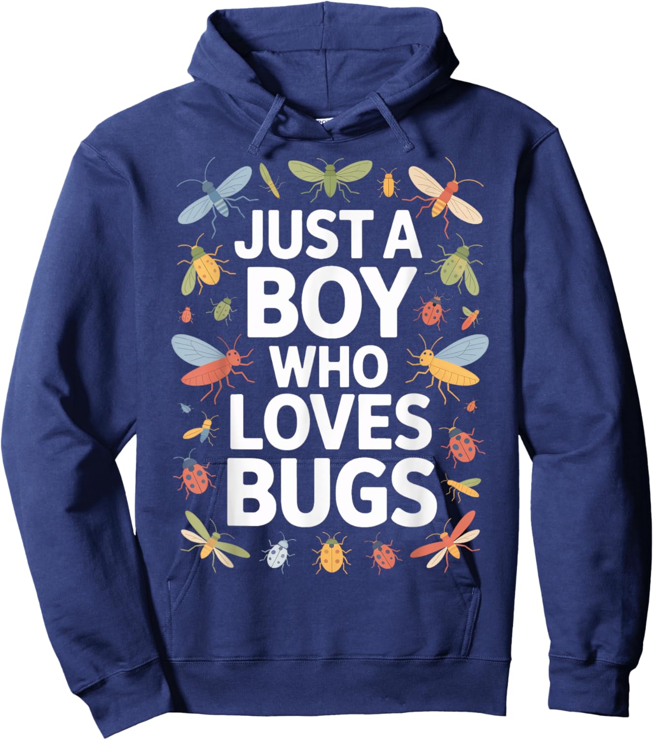 Insect Hunter Just A Boy Who Loves Bugs Hoodie - Hoodie | Navy