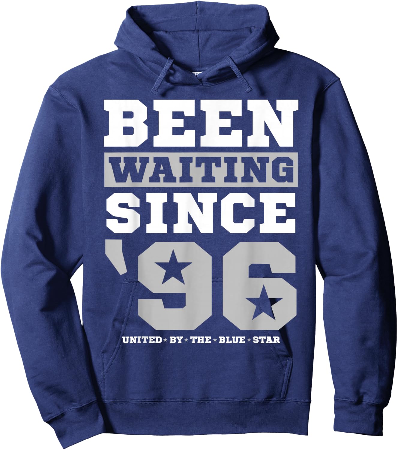 Been Waiting Since '96 Cowboys Hoodie - Hoodie | Navy