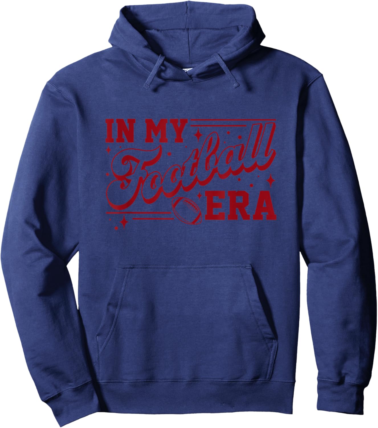 In My Football Era Hoodie - Hoodie | Navy